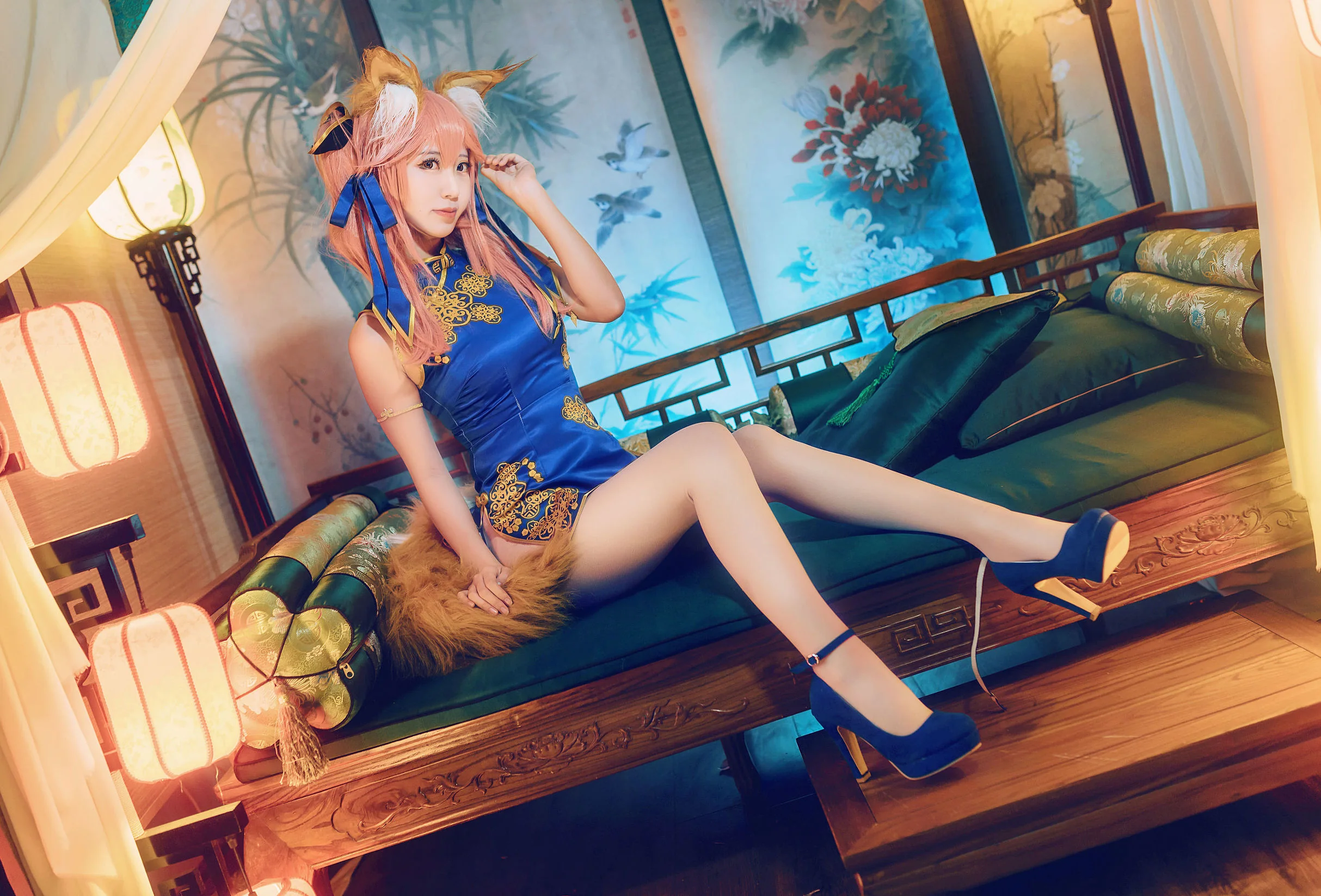 [Cosplay写真] 人气Coser黑川 - 玉藻前真爱  第93张-《94零社区》