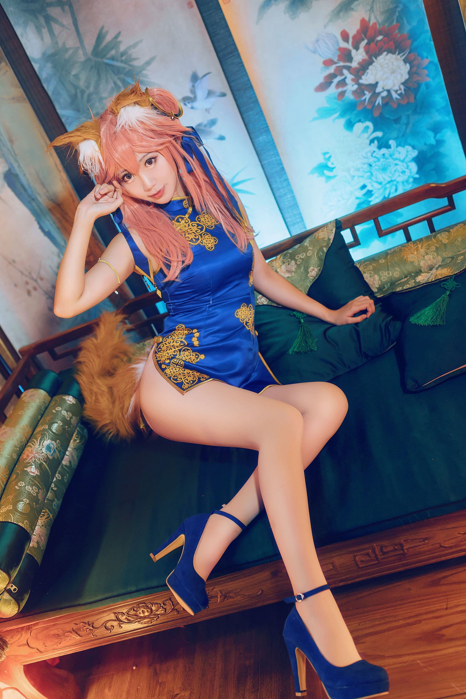[Cosplay写真] 人气Coser黑川 - 玉藻前真爱  第91张-《94零社区》