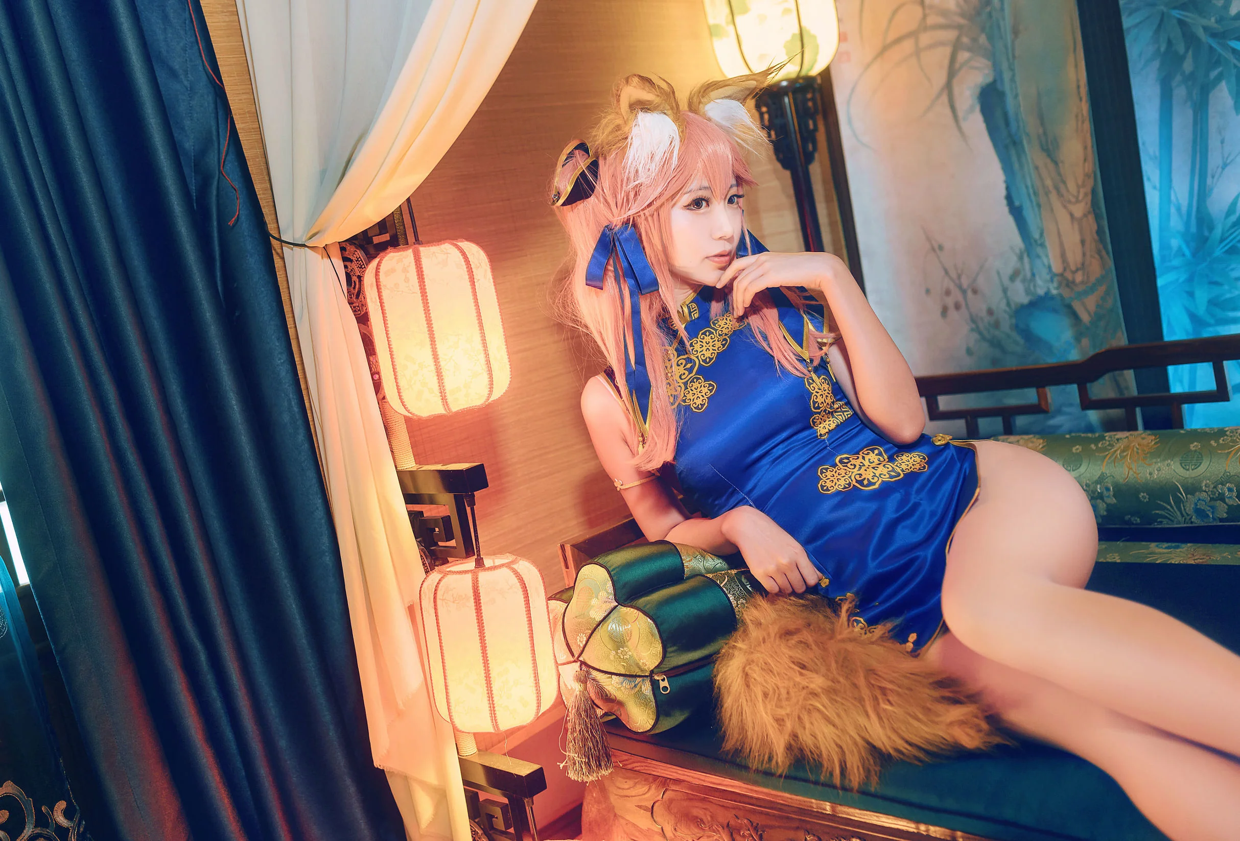 [Cosplay写真] 人气Coser黑川 - 玉藻前真爱  第95张-《94零社区》