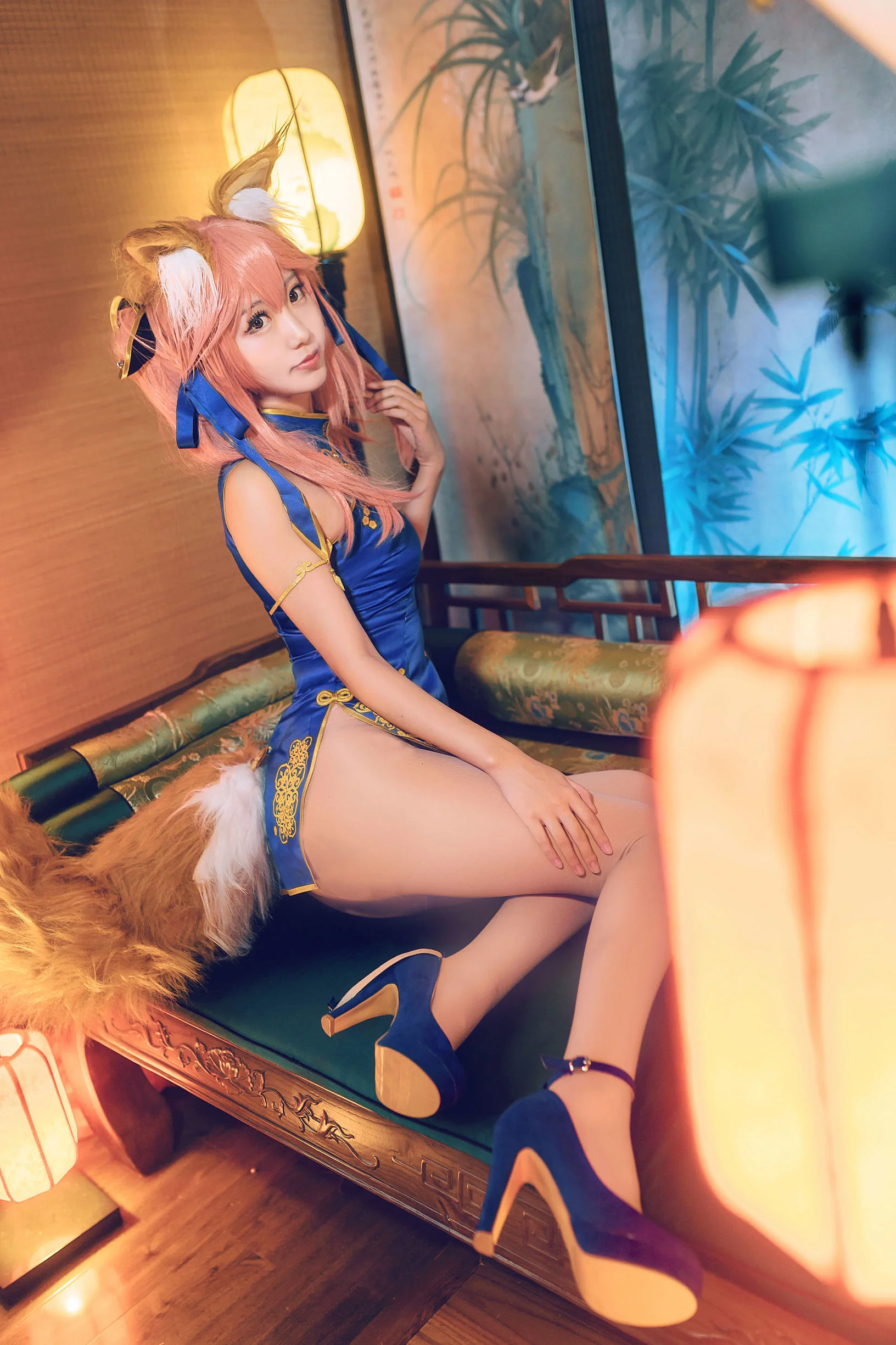 [Cosplay写真] 人气Coser黑川 - 玉藻前真爱  第97张-《94零社区》