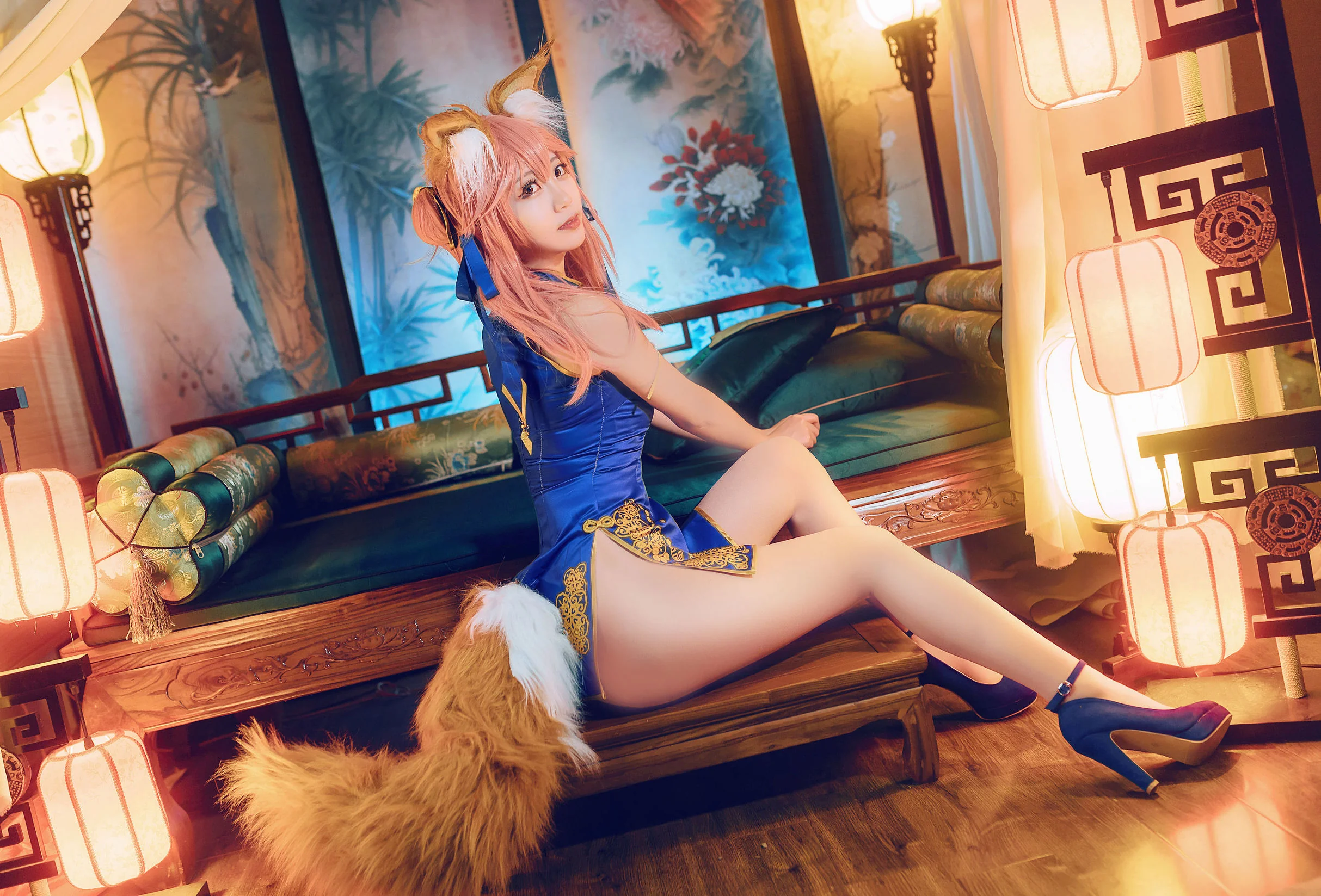 [Cosplay写真] 人气Coser黑川 - 玉藻前真爱  第98张-《94零社区》