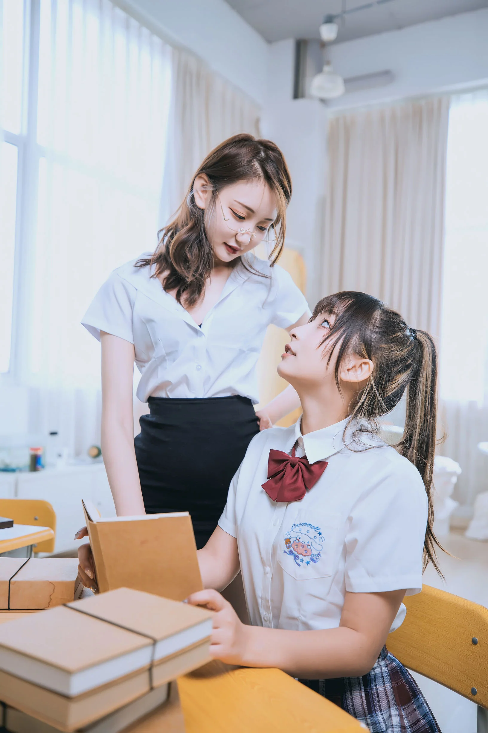 [COS福利] 萝莉神楽板真冬之数之歌-百合教室  第3张-《94零社区》