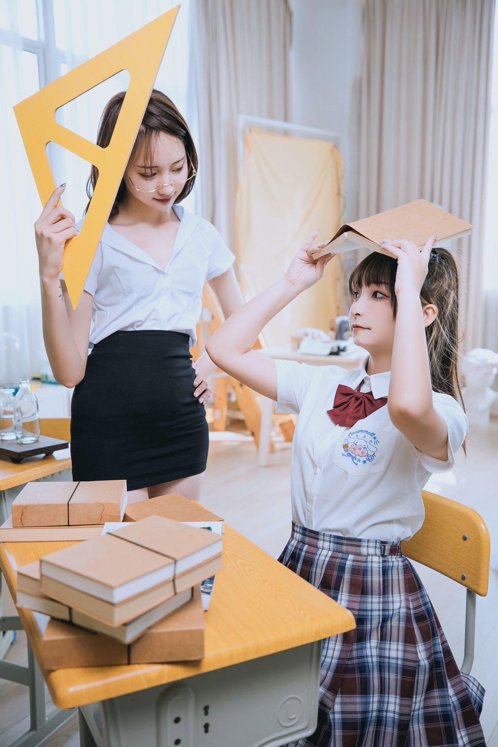 [COS福利] 萝莉神楽板真冬之数之歌-百合教室  第7张-《94零社区》