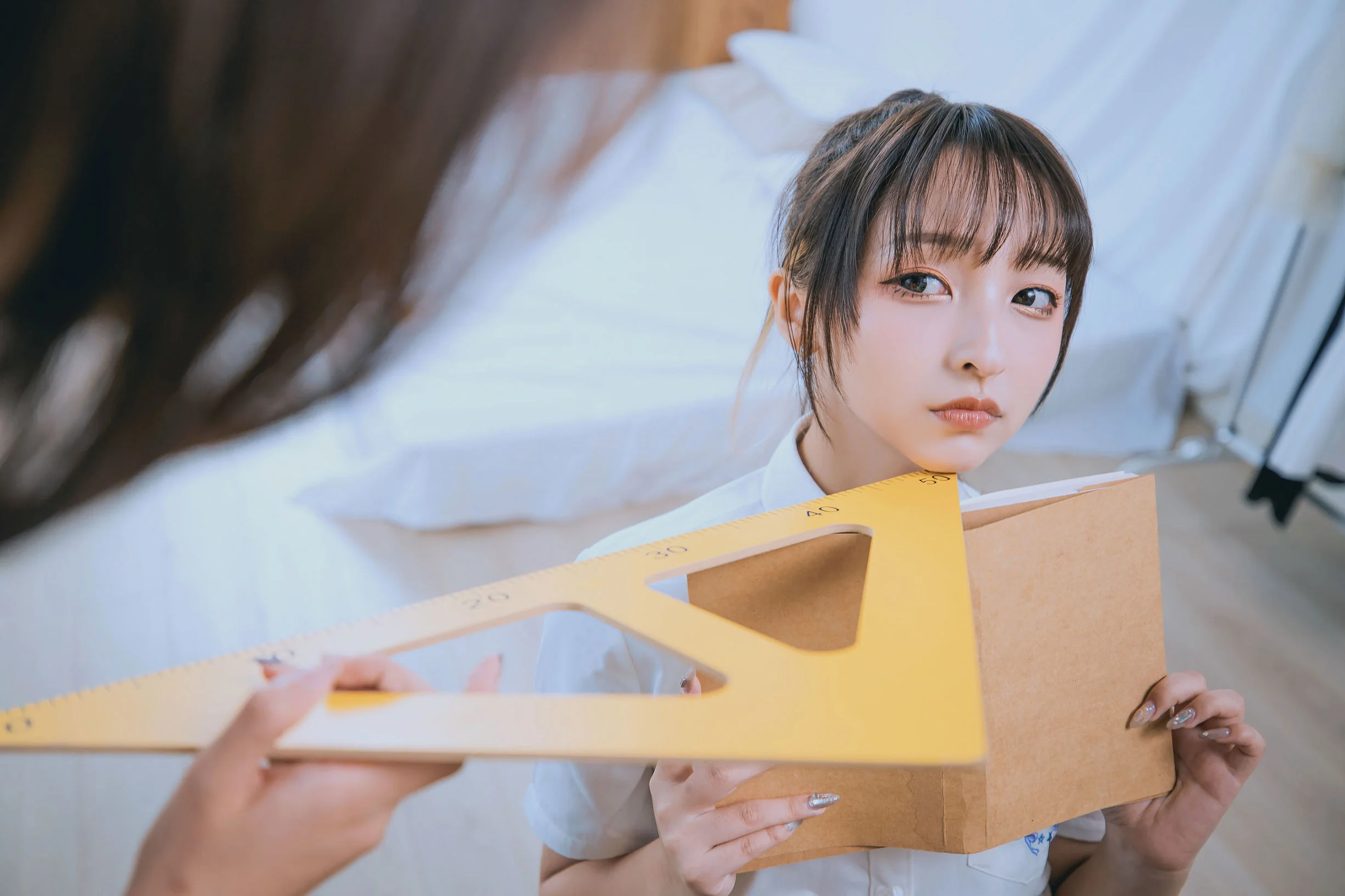[COS福利] 萝莉神楽板真冬之数之歌-百合教室  第8张-《94零社区》