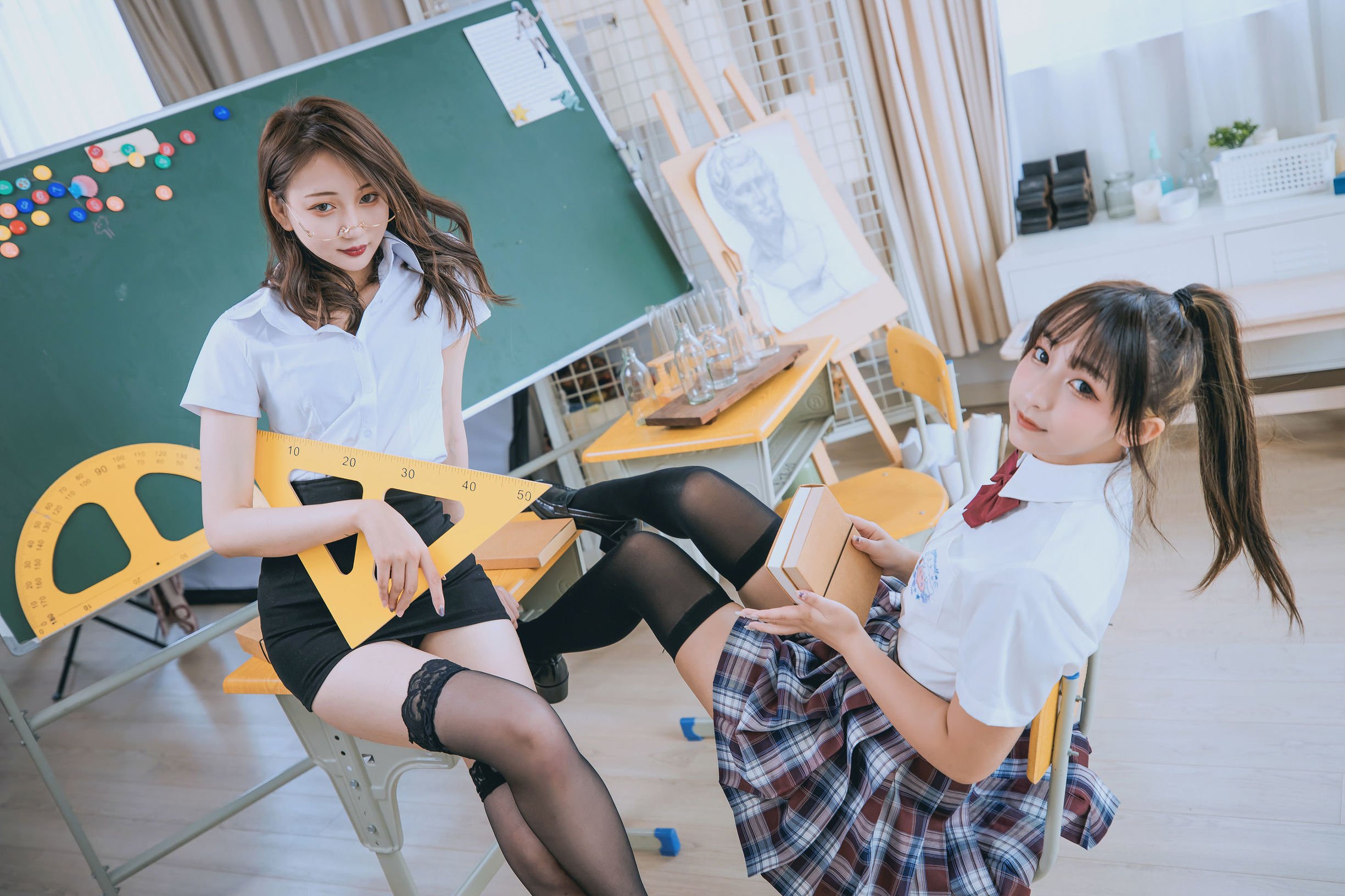 [COS福利] 萝莉神楽板真冬之数之歌-百合教室  第13张-《94零社区》