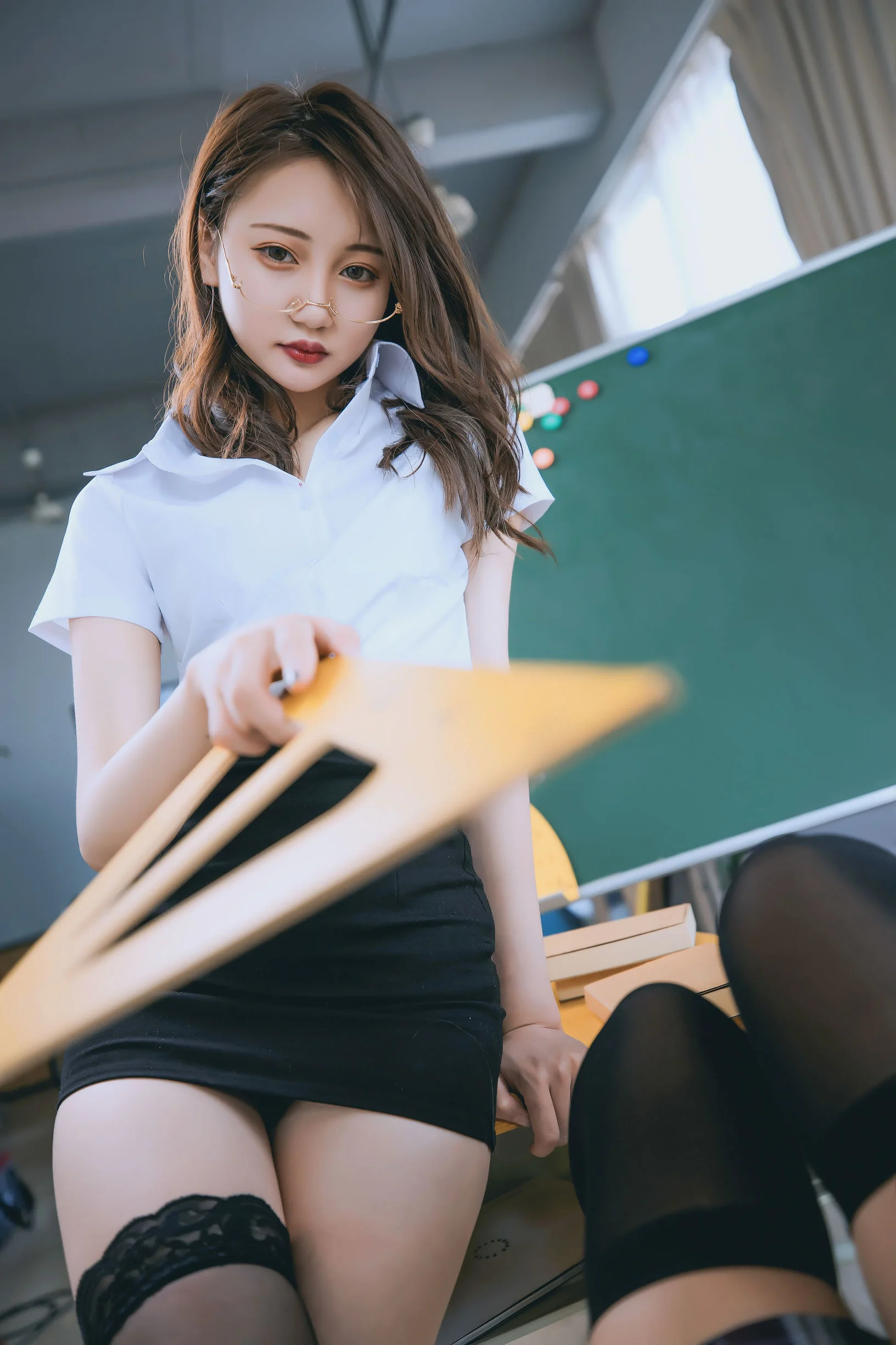[COS福利] 萝莉神楽板真冬之数之歌-百合教室  第17张-《94零社区》