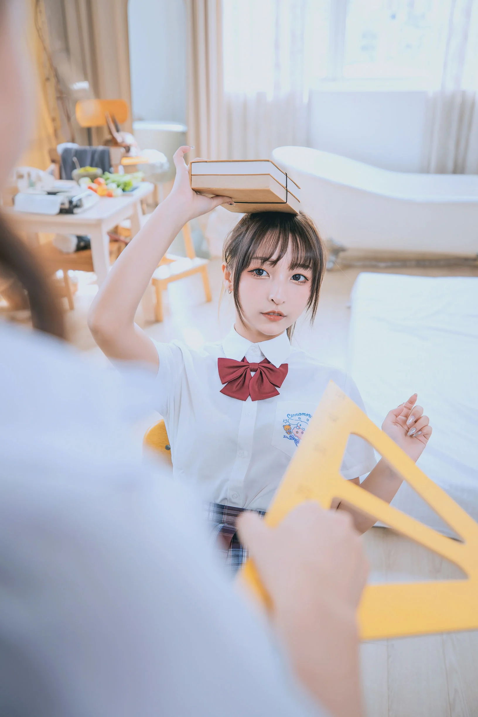 [COS福利] 萝莉神楽板真冬之数之歌-百合教室  第15张-《94零社区》