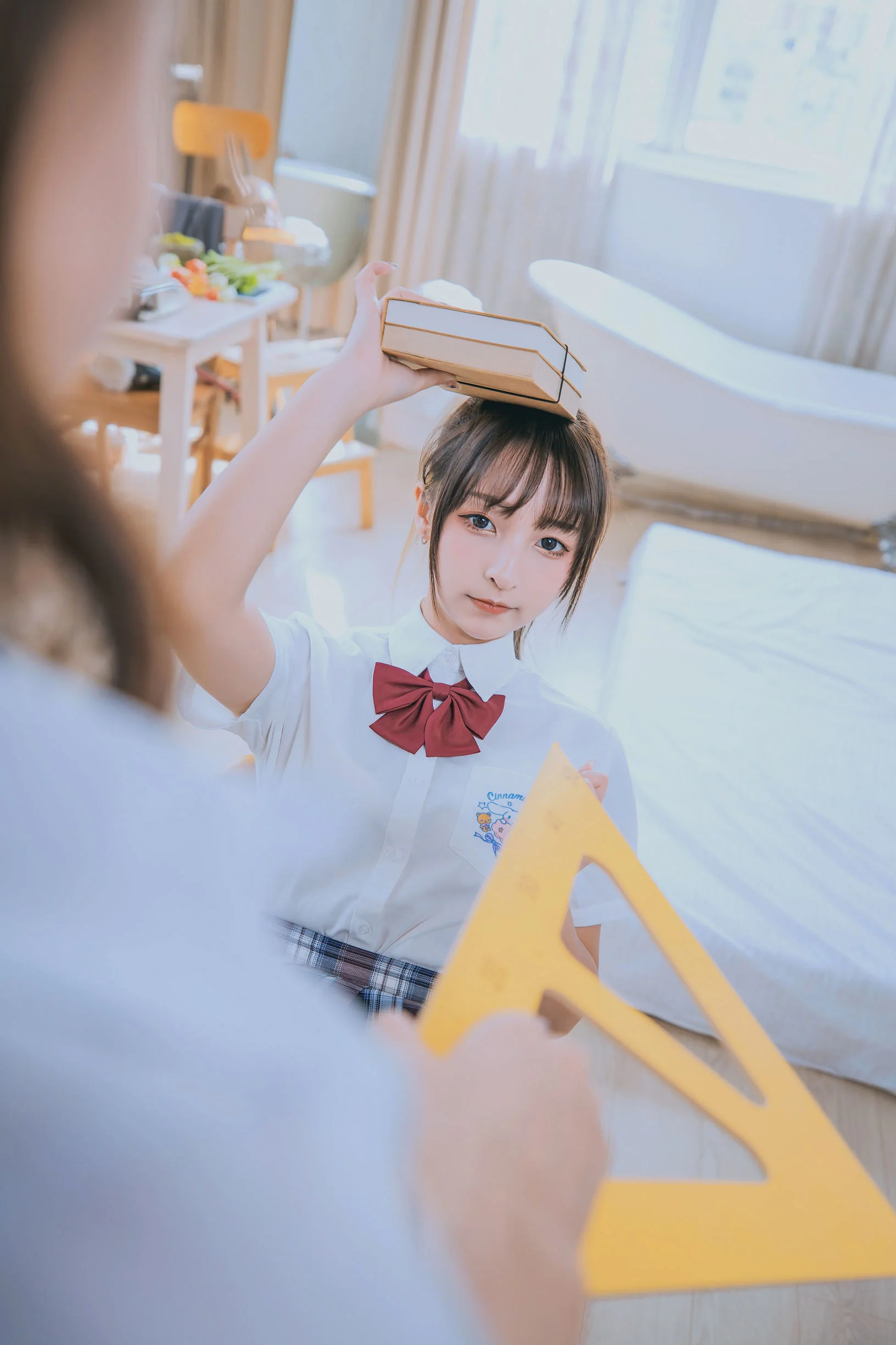 [COS福利] 萝莉神楽板真冬之数之歌-百合教室  第16张-《94零社区》