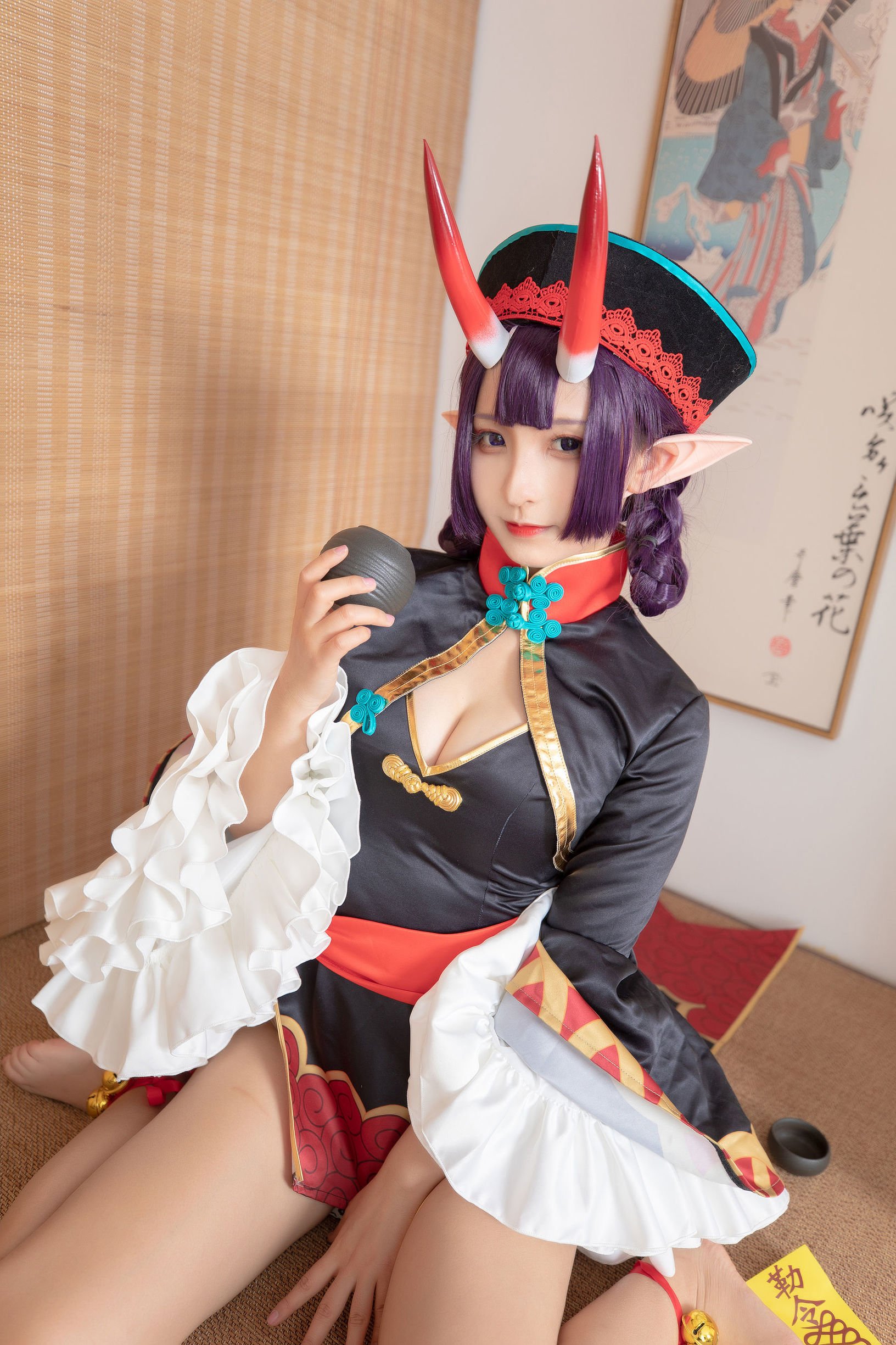 [COS福利] 萝莉神楽板真冬之果実の酒気-酒吞cos  第1张-《94零社区》