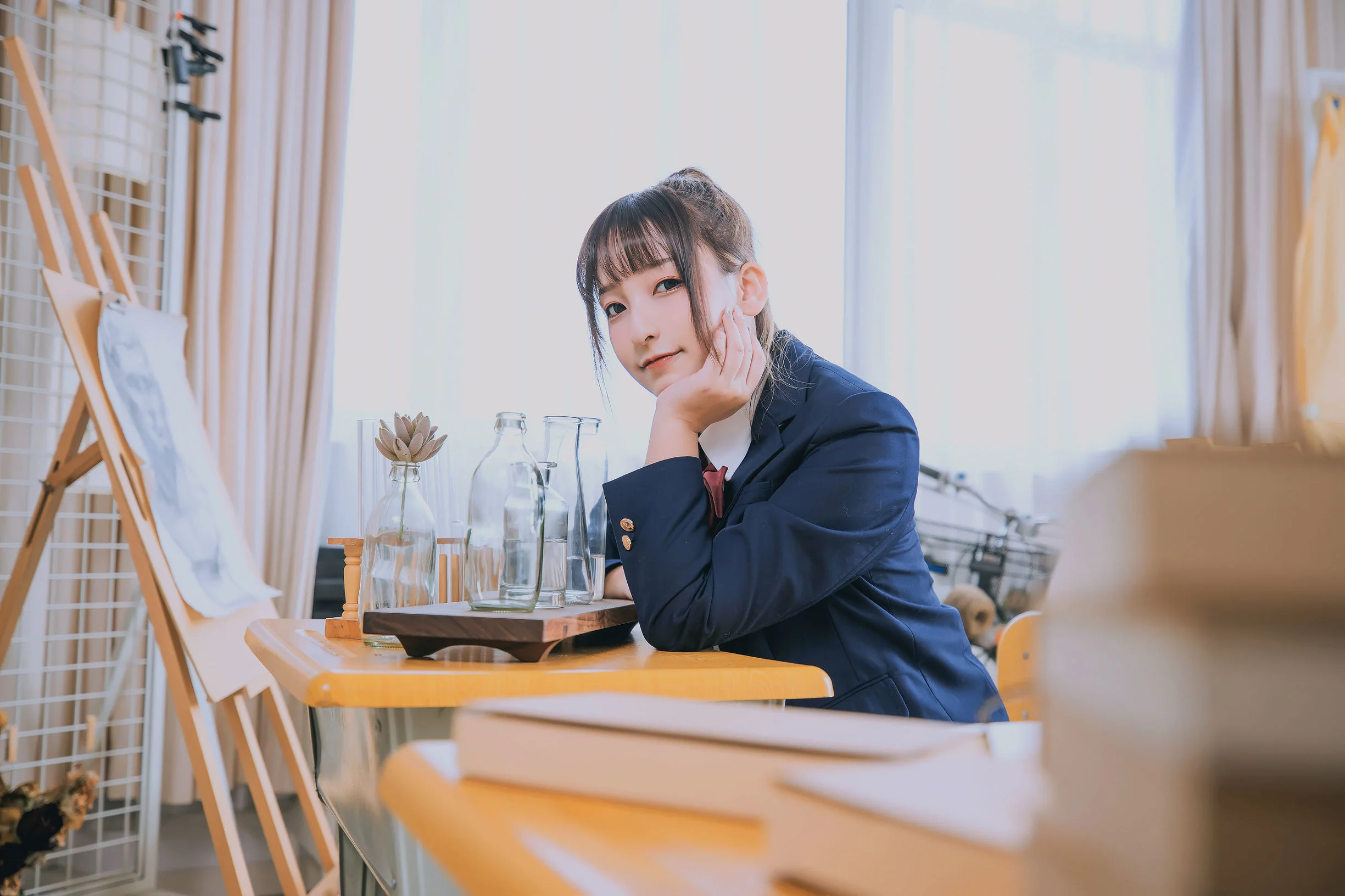 [COS福利] 萝莉神楽板真冬之数之歌-百合教室  第19张-《94零社区》