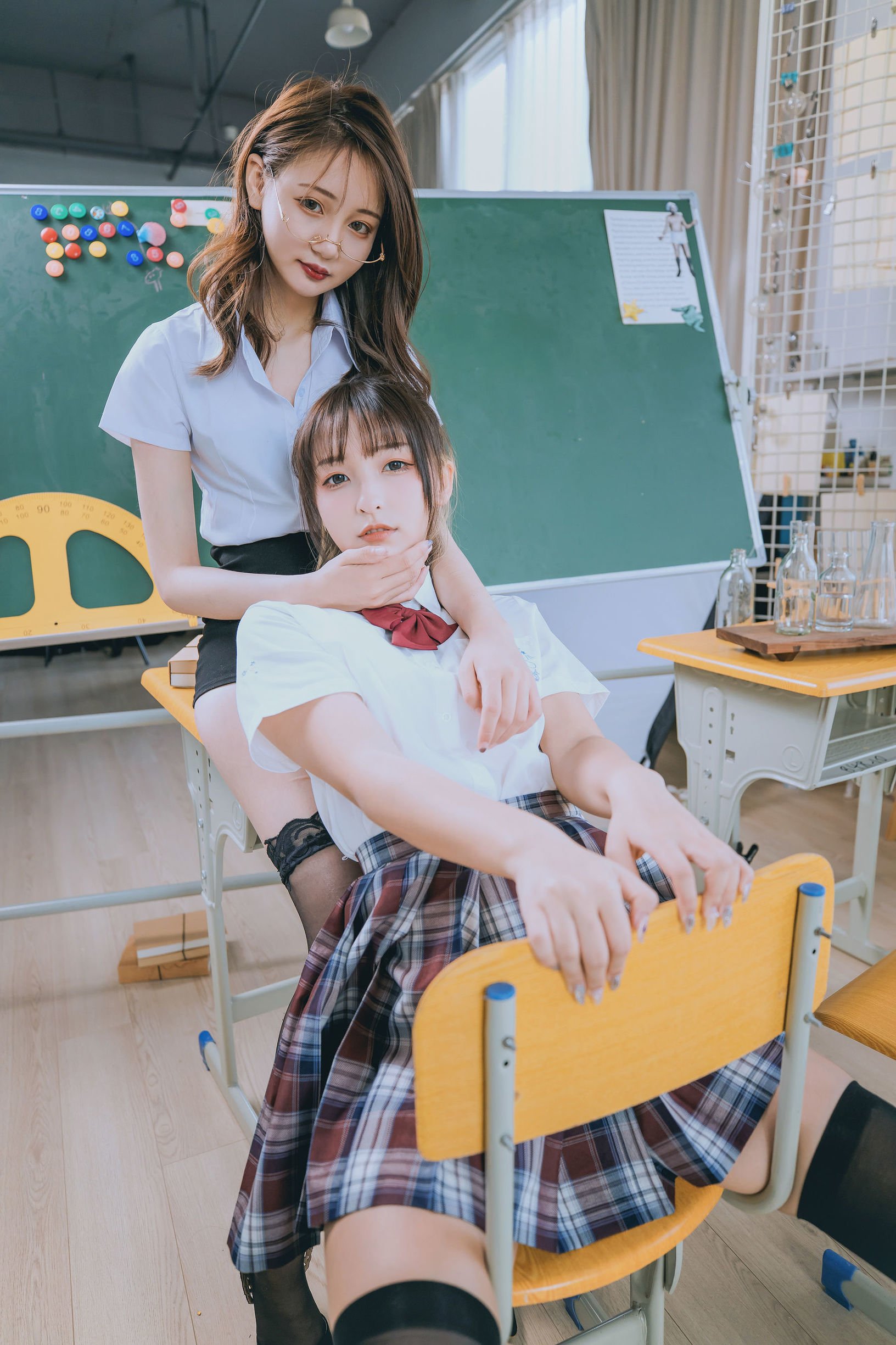 [COS福利] 萝莉神楽板真冬之数之歌-百合教室  第22张-《94零社区》