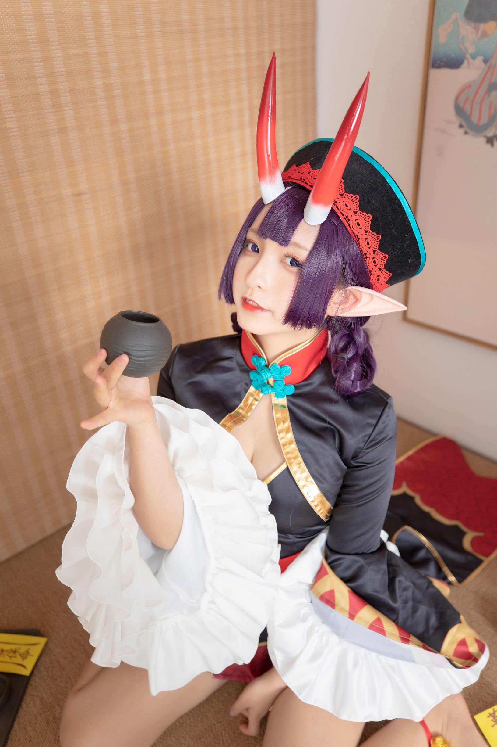 [COS福利] 萝莉神楽板真冬之果実の酒気-酒吞cos  第3张-《94零社区》
