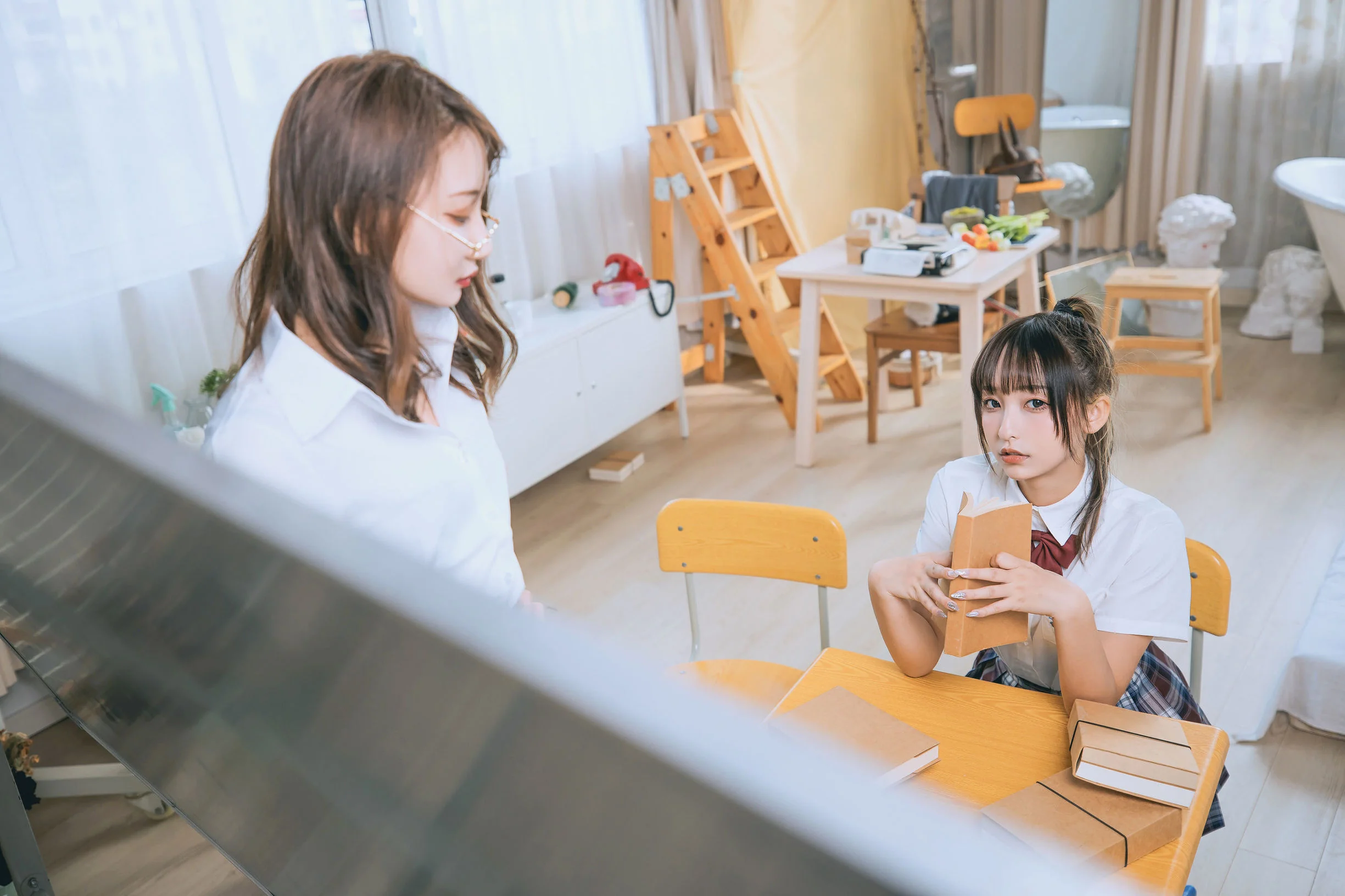[COS福利] 萝莉神楽板真冬之数之歌-百合教室  第25张-《94零社区》
