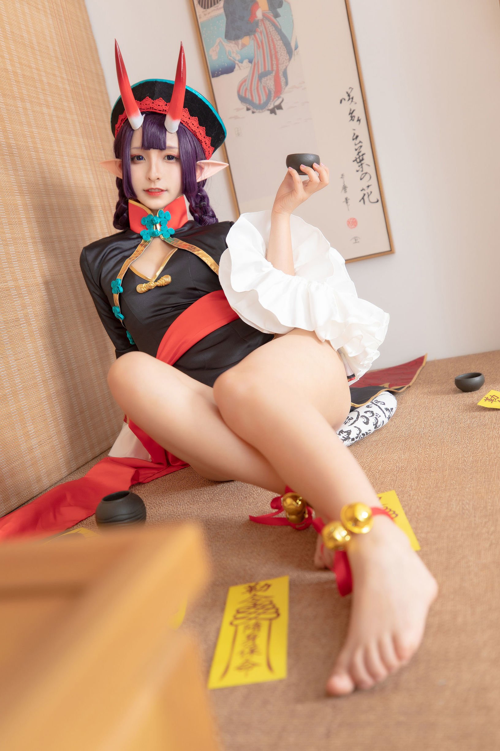 [COS福利] 萝莉神楽板真冬之果実の酒気-酒吞cos  第8张-《94零社区》
