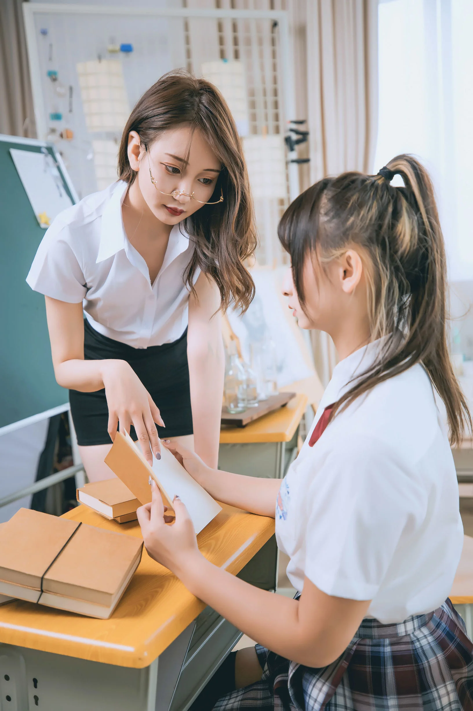 [COS福利] 萝莉神楽板真冬之数之歌-百合教室  第26张-《94零社区》
