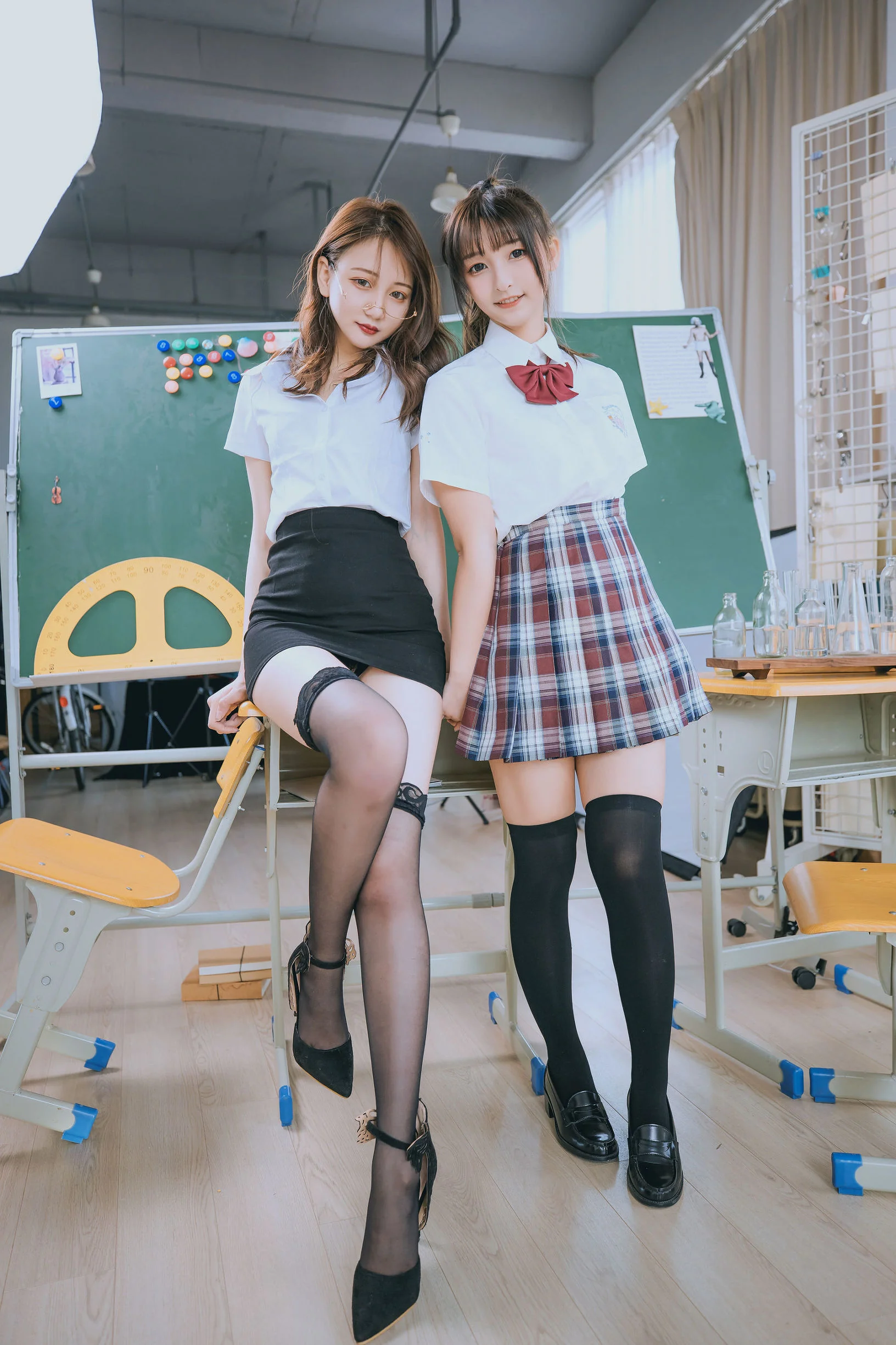 [COS福利] 萝莉神楽板真冬之数之歌-百合教室  第32张-《94零社区》
