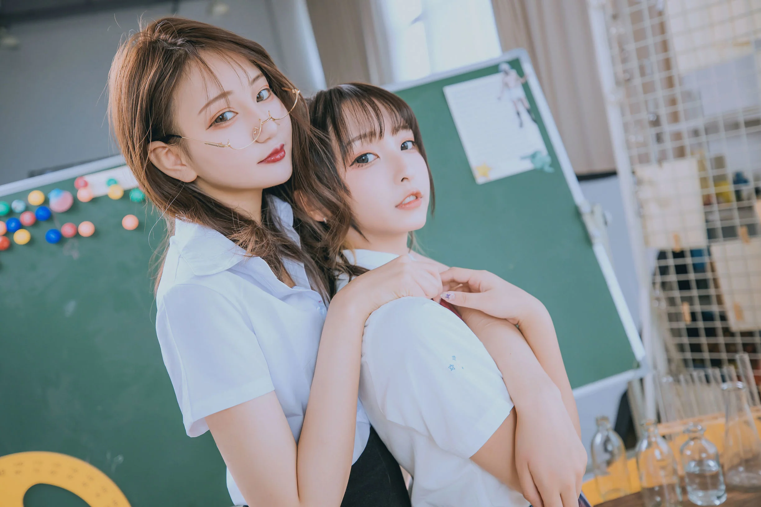 [COS福利] 萝莉神楽板真冬之数之歌-百合教室  第33张-《94零社区》