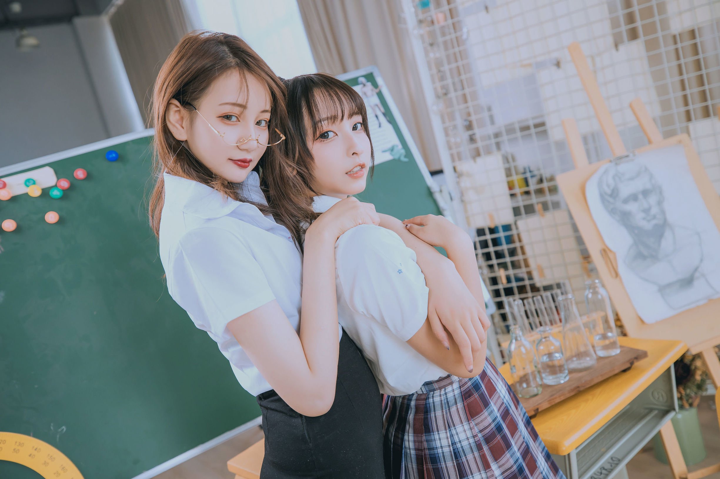 [COS福利] 萝莉神楽板真冬之数之歌-百合教室  第34张-《94零社区》