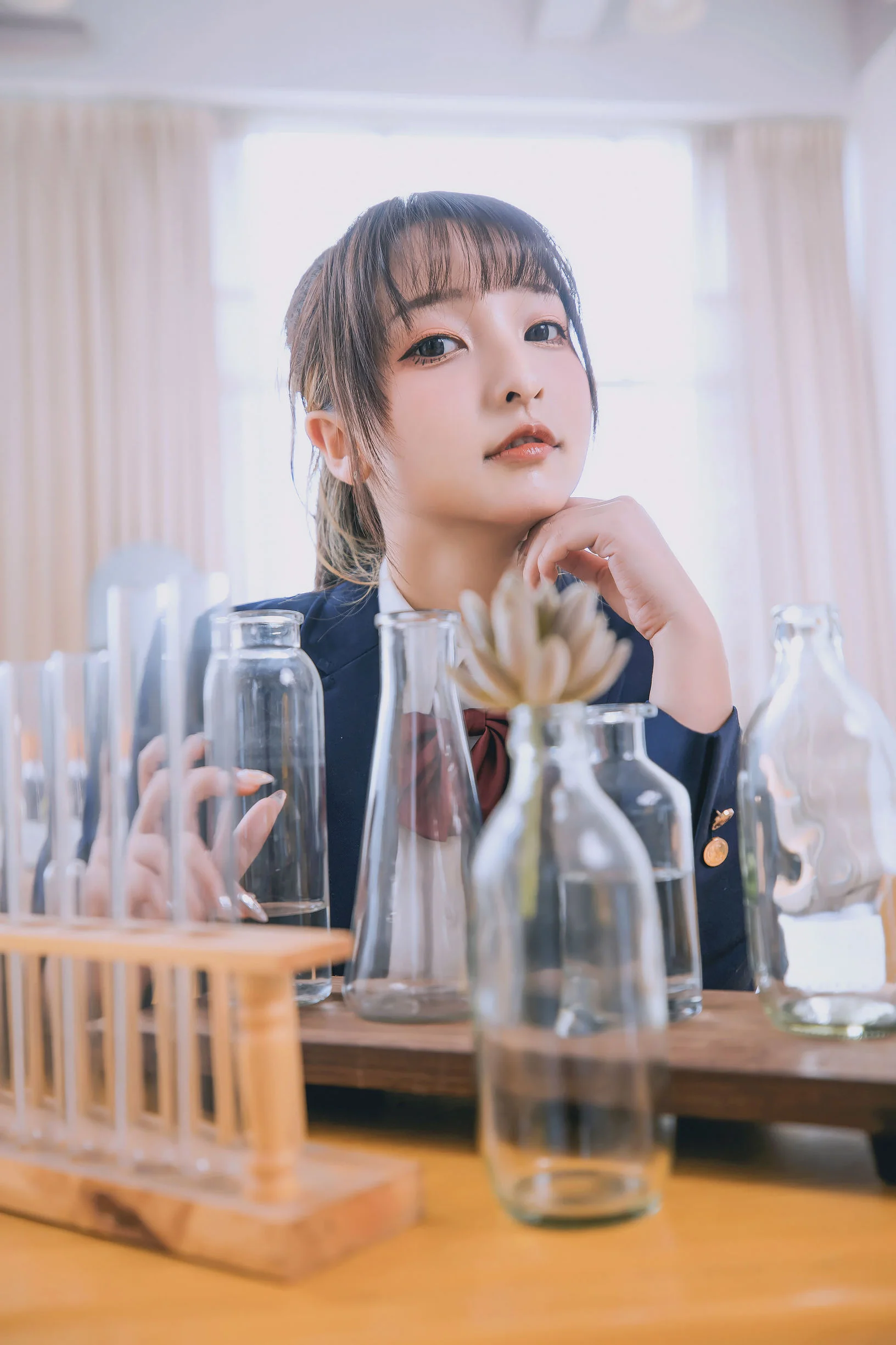 [COS福利] 萝莉神楽板真冬之数之歌-百合教室  第36张-《94零社区》