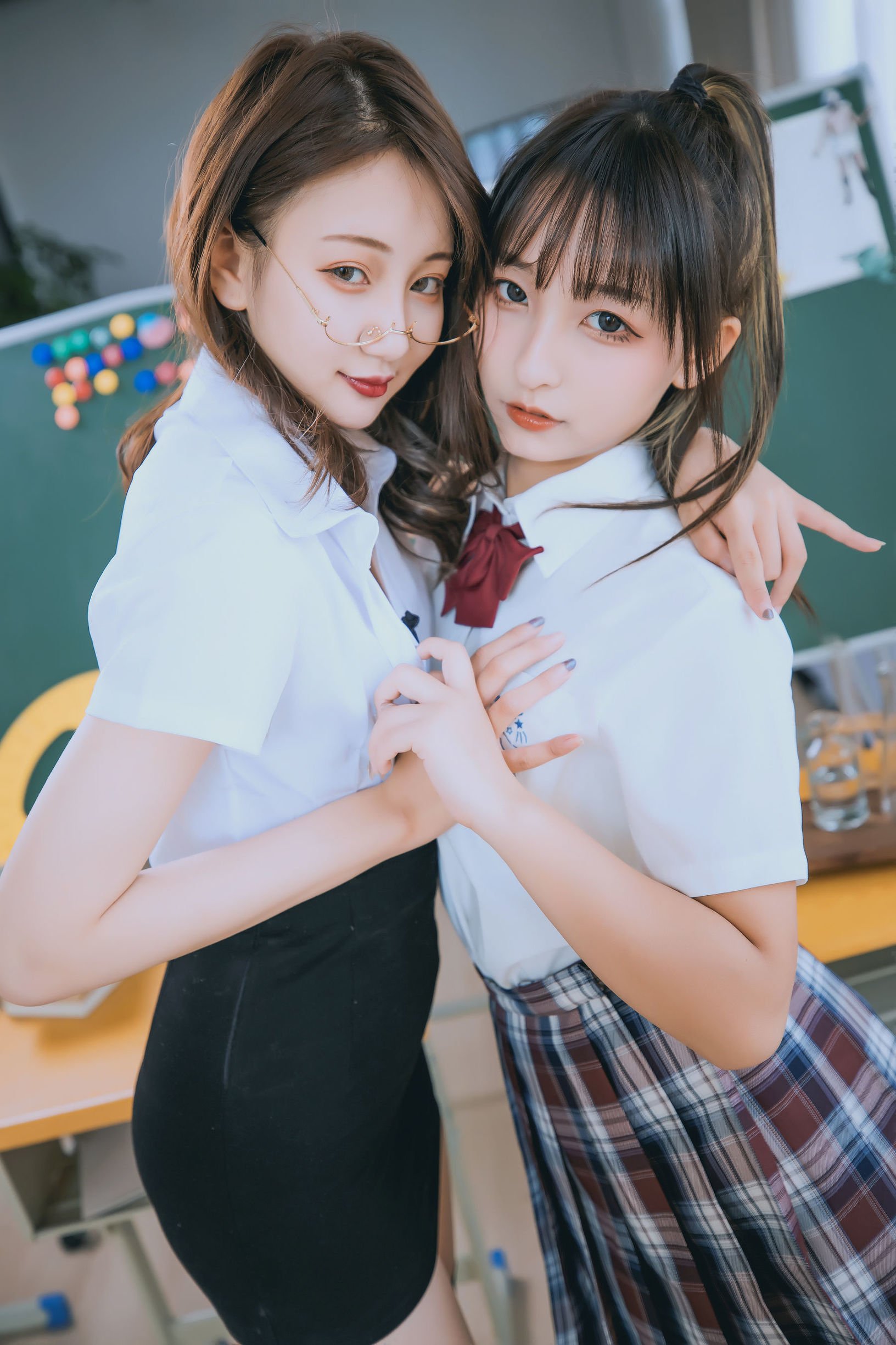 [COS福利] 萝莉神楽板真冬之数之歌-百合教室  第44张-《94零社区》