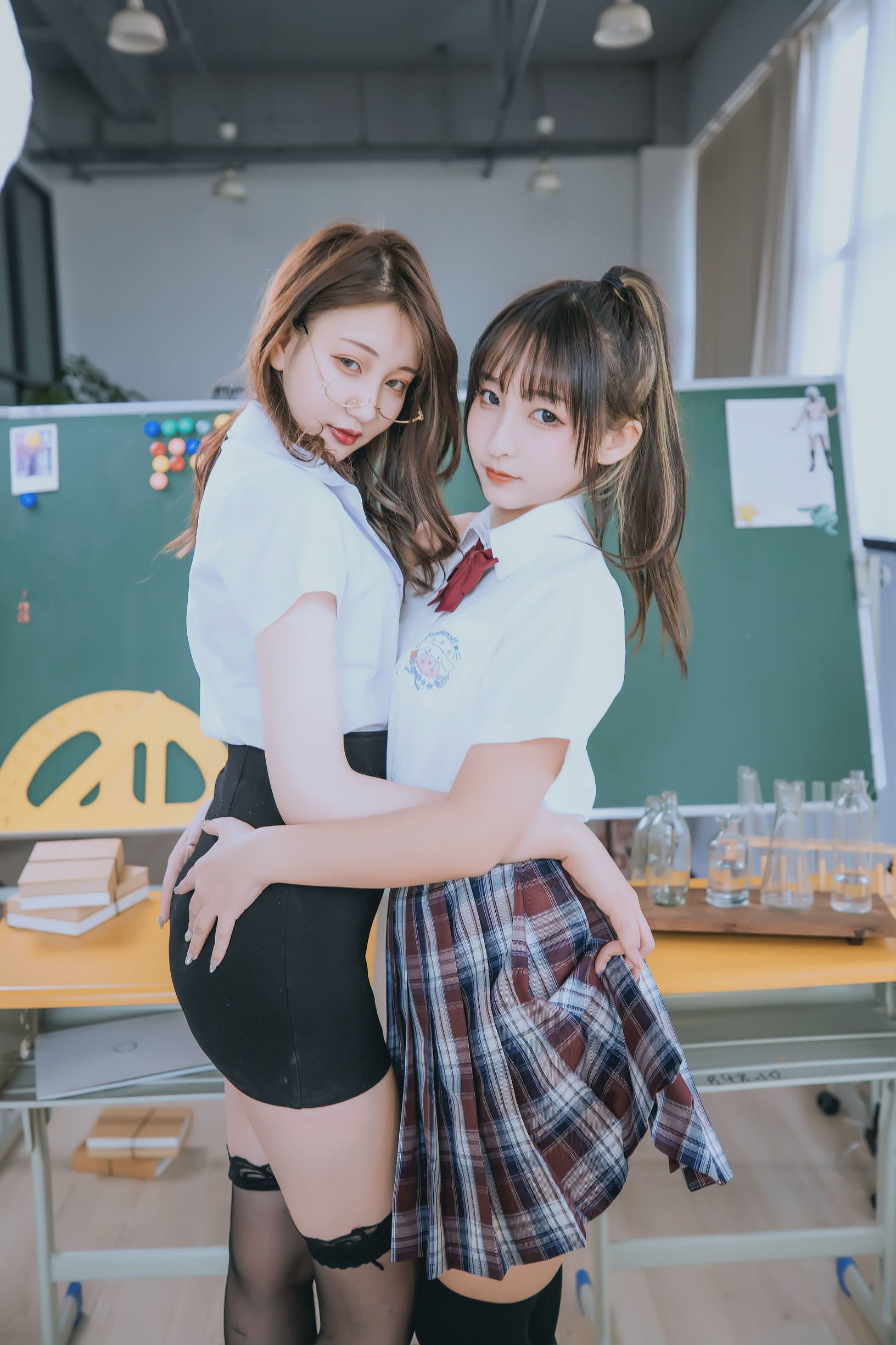 [COS福利] 萝莉神楽板真冬之数之歌-百合教室  第48张-《94零社区》