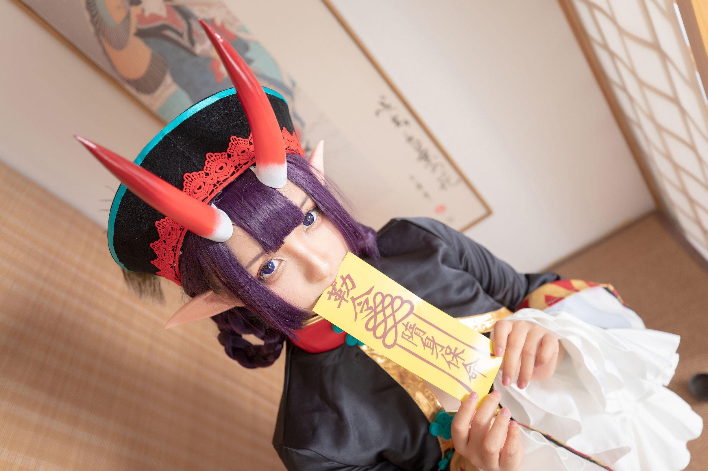 [COS福利] 萝莉神楽板真冬之果実の酒気-酒吞cos  第36张-《94零社区》