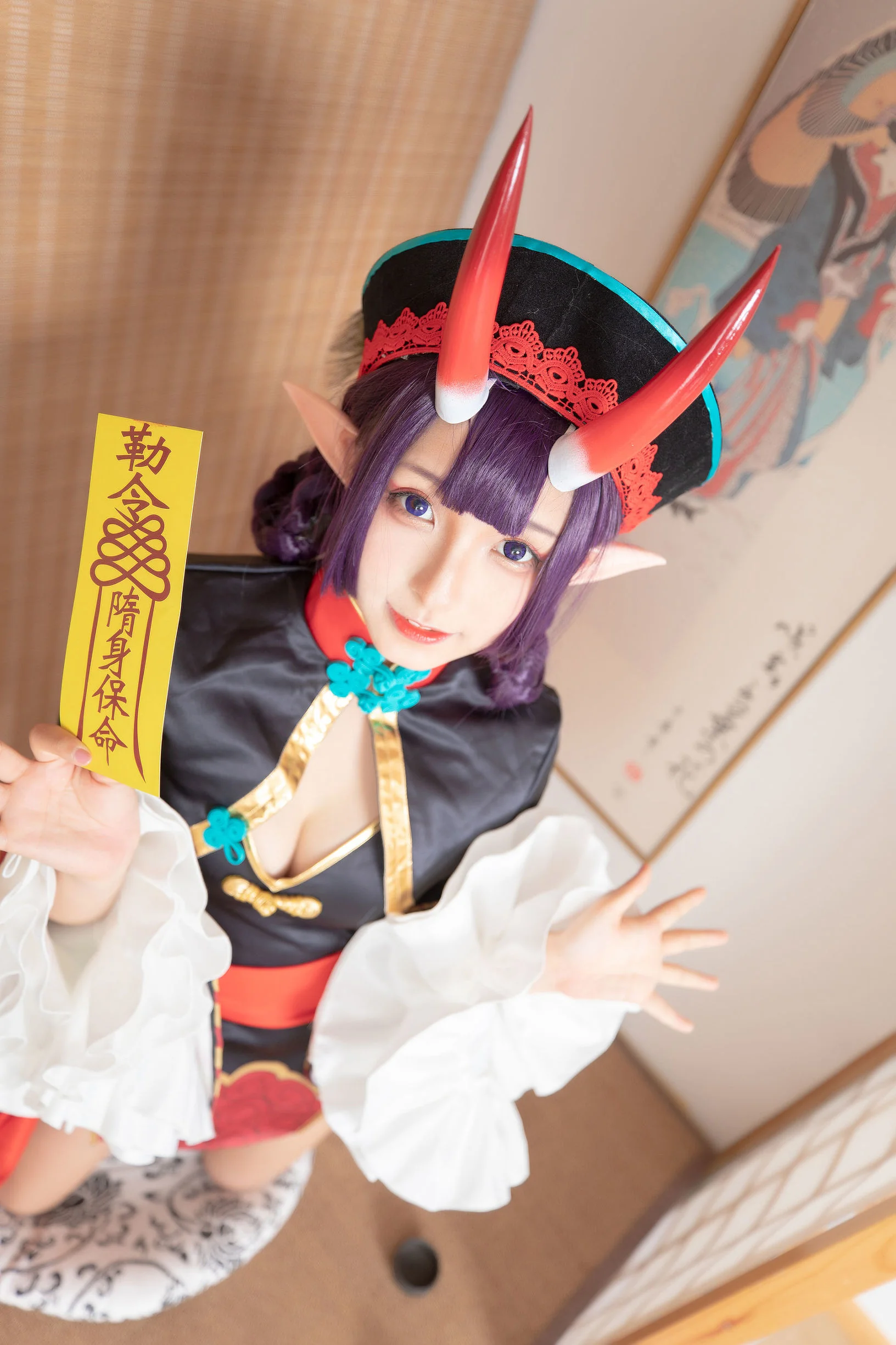 [COS福利] 萝莉神楽板真冬之果実の酒気-酒吞cos  第37张-《94零社区》