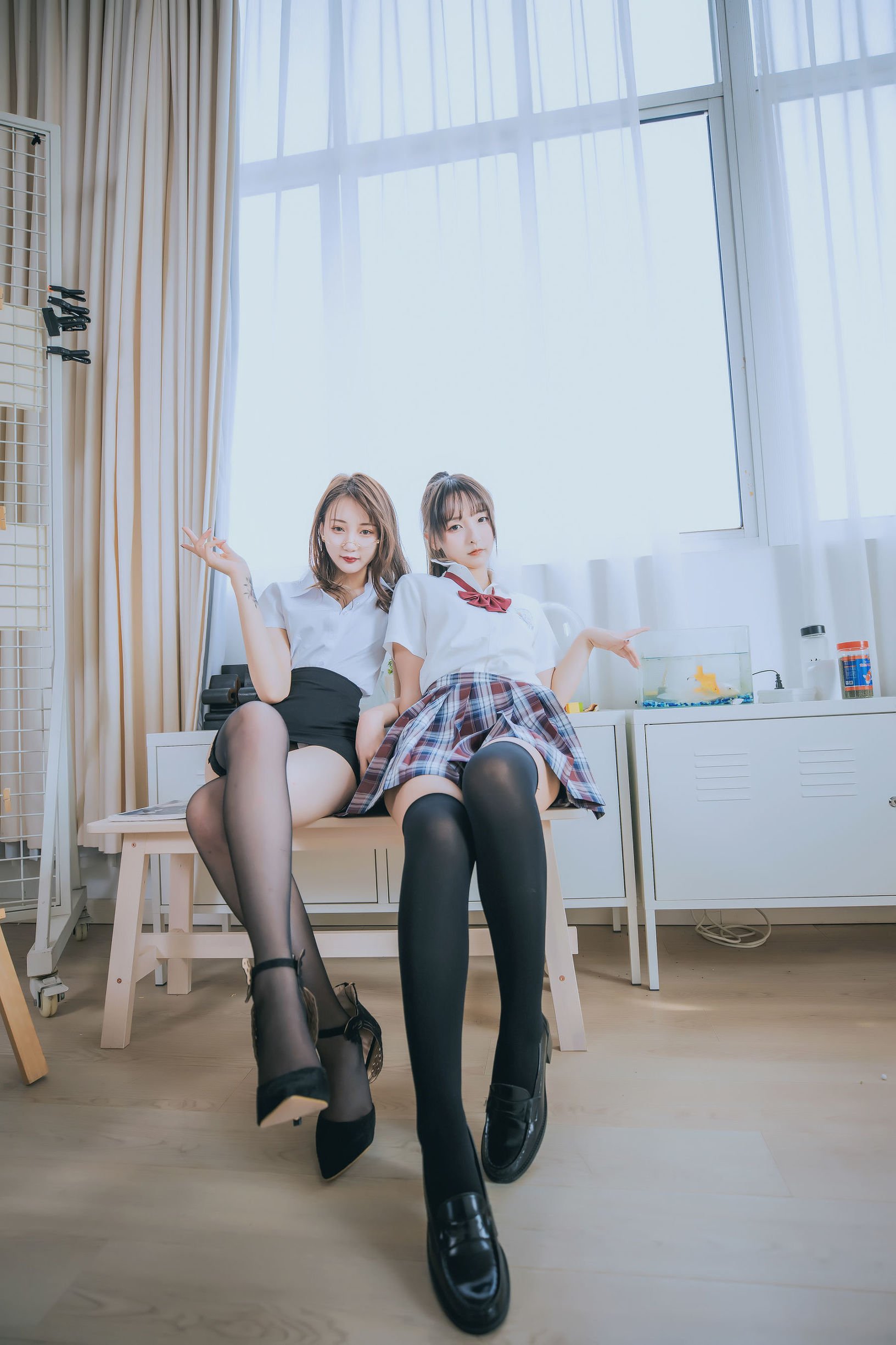 [COS福利] 萝莉神楽板真冬之数之歌-百合教室  第59张-《94零社区》