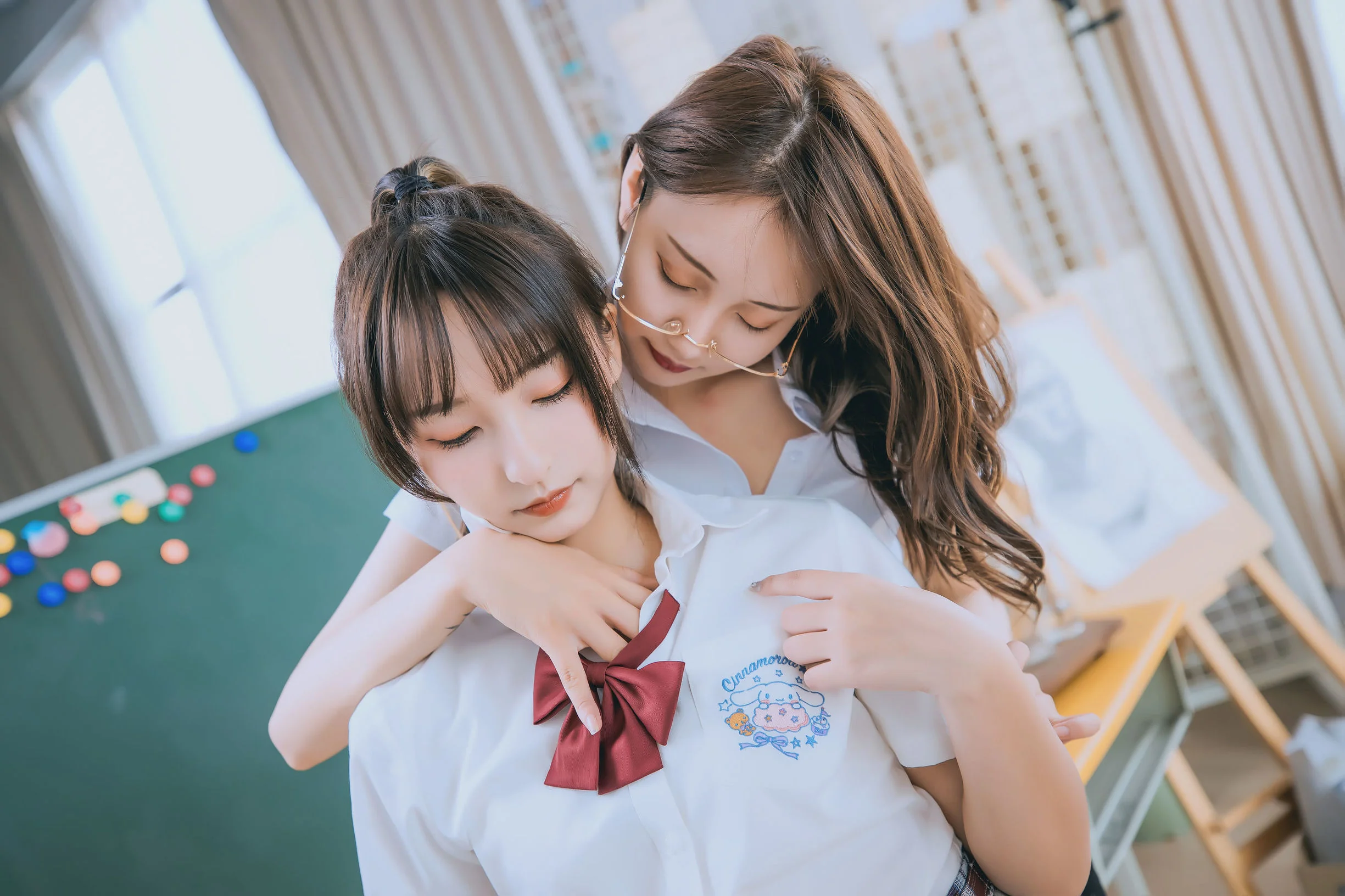 [COS福利] 萝莉神楽板真冬之数之歌-百合教室  第56张-《94零社区》