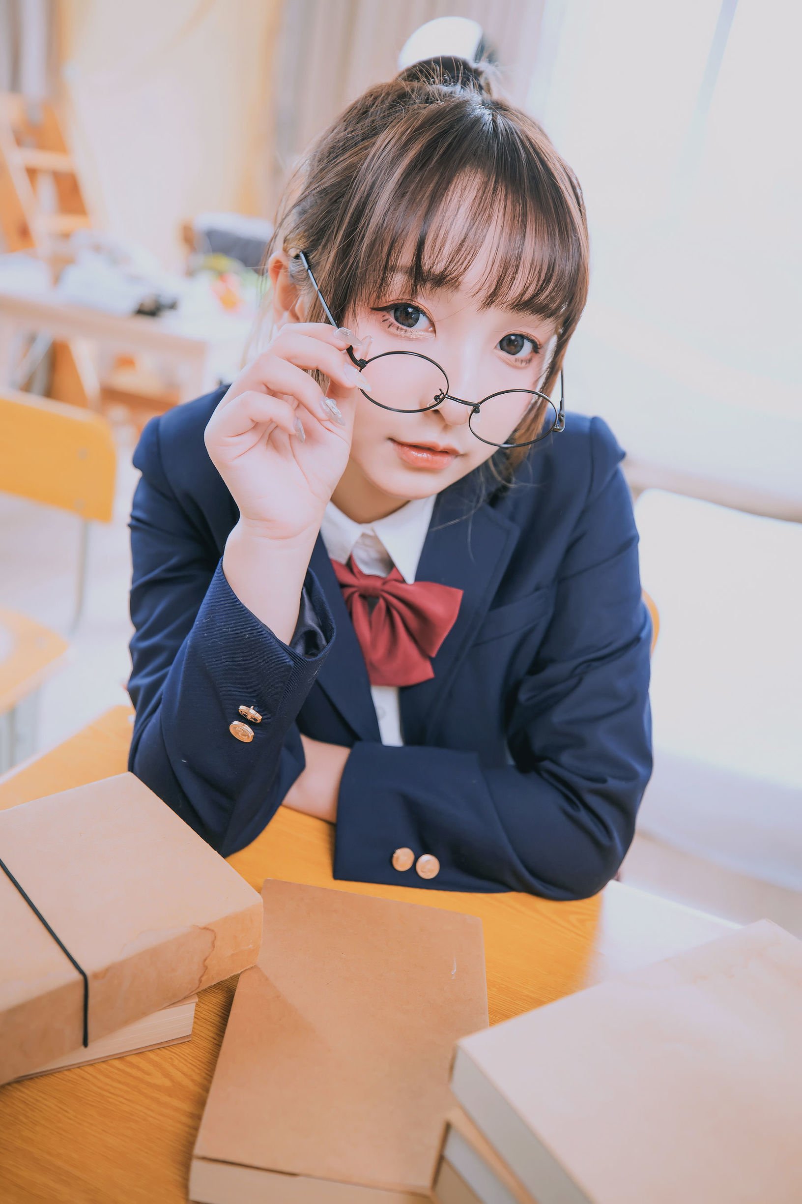 [COS福利] 萝莉神楽板真冬之数之歌-百合教室  第65张-《94零社区》