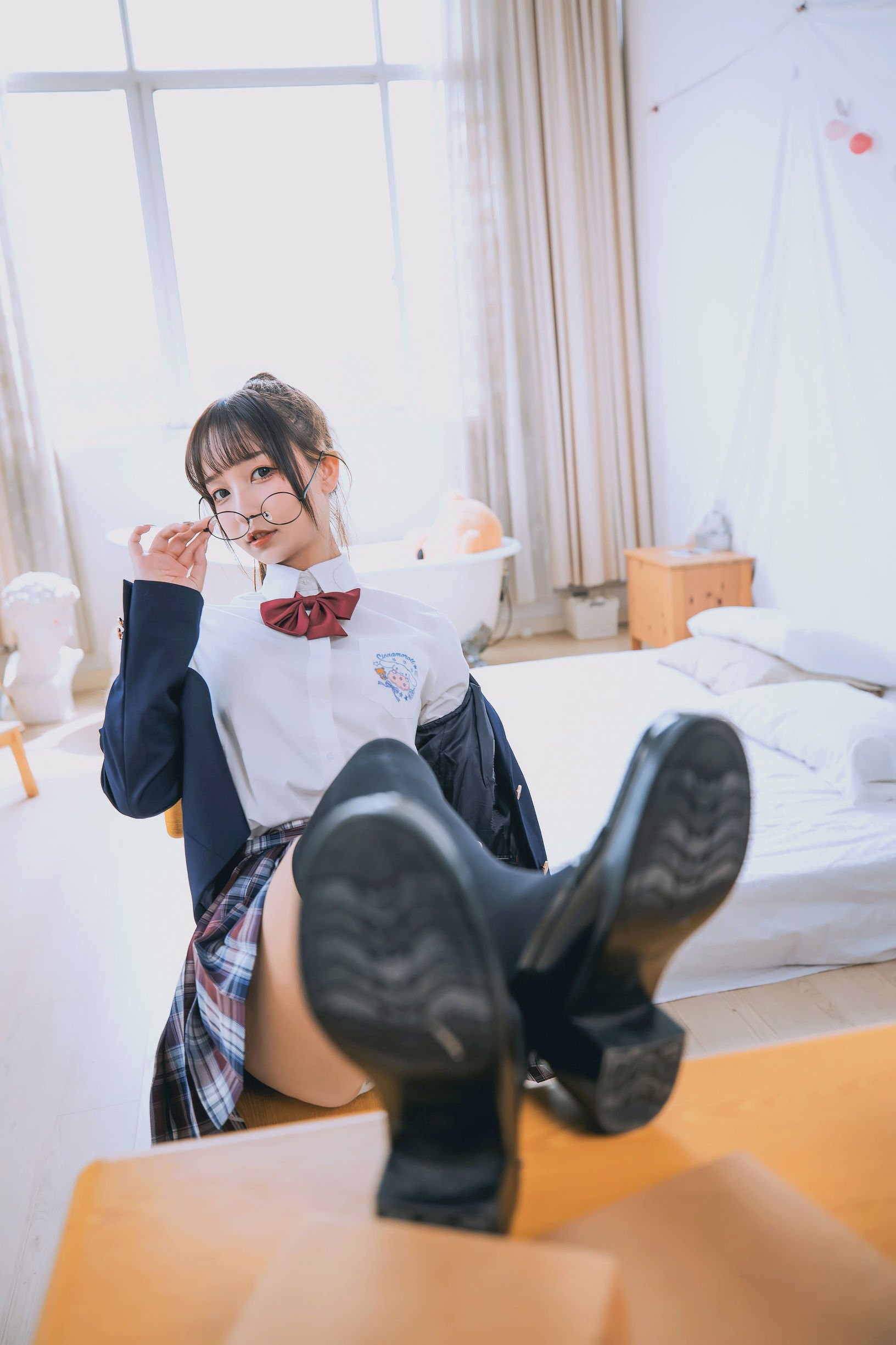 [COS福利] 萝莉神楽板真冬之数之歌-百合教室  第82张-《94零社区》