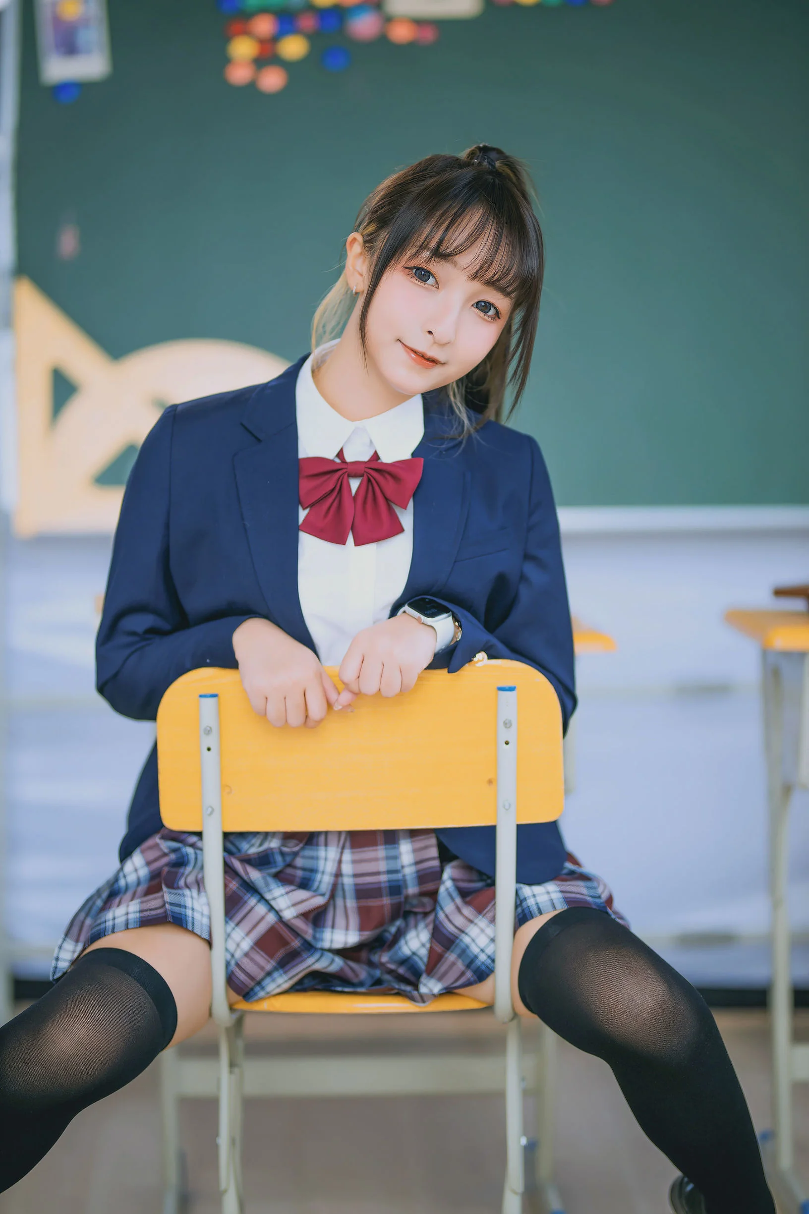 [COS福利] 萝莉神楽板真冬之数之歌-百合教室  第81张-《94零社区》