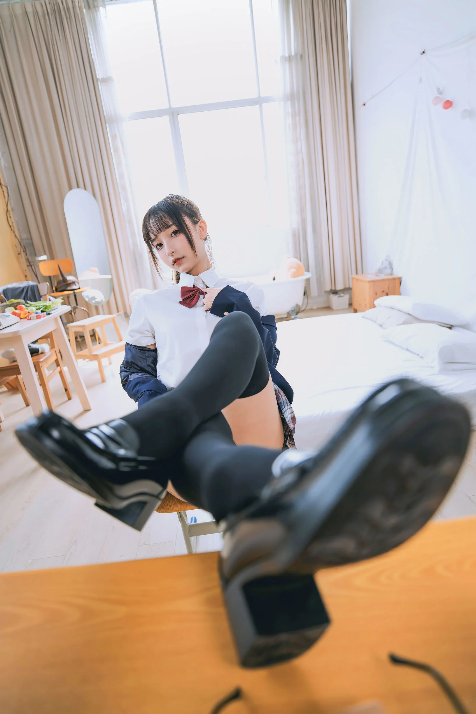 [COS福利] 萝莉神楽板真冬之数之歌-百合教室  第85张-《94零社区》