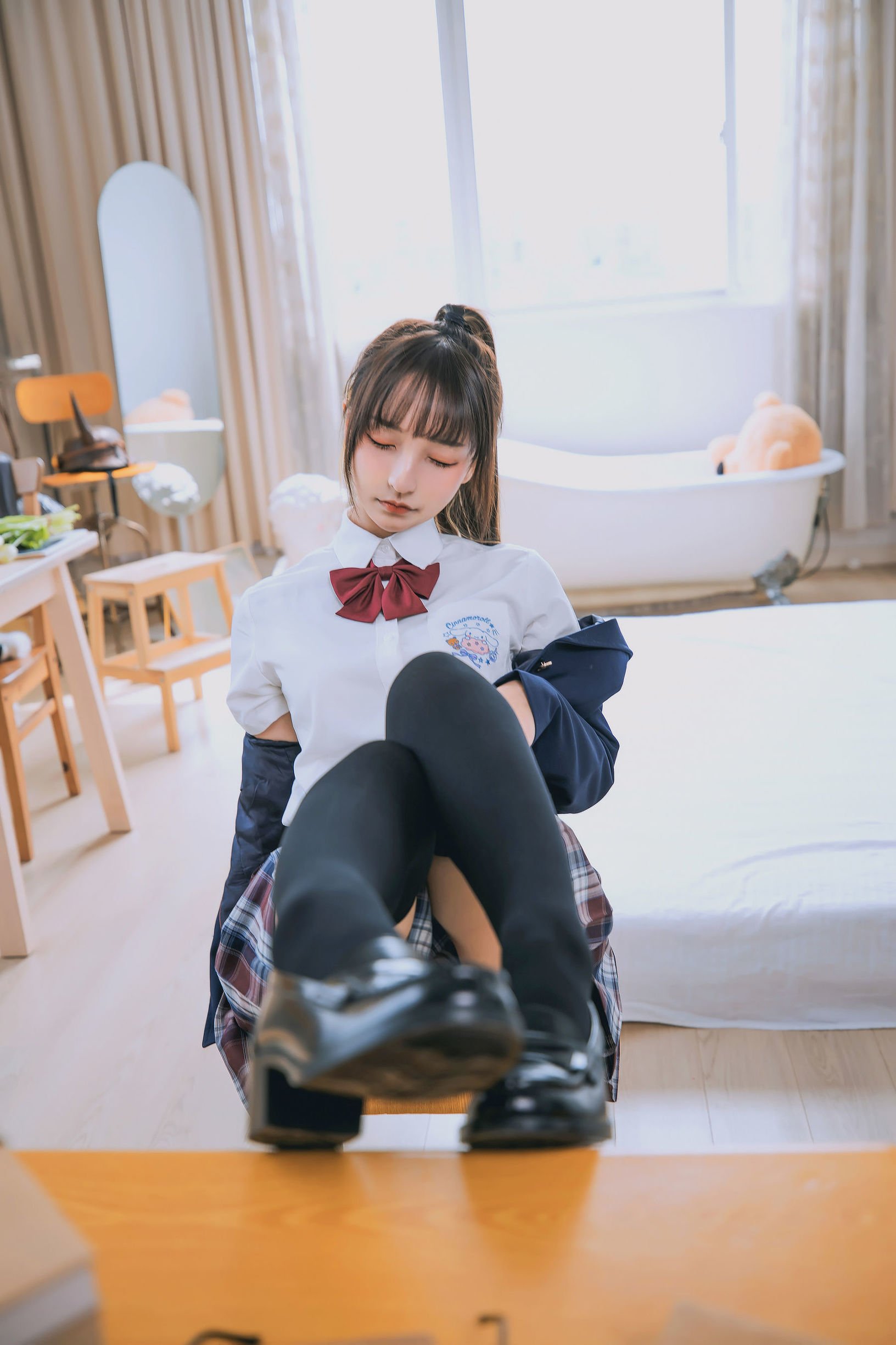 [COS福利] 萝莉神楽板真冬之数之歌-百合教室  第87张-《94零社区》