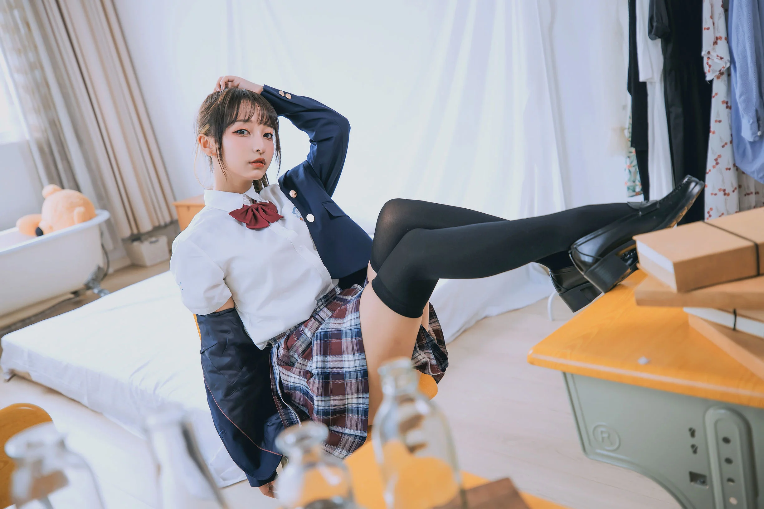 [COS福利] 萝莉神楽板真冬之数之歌-百合教室  第88张-《94零社区》
