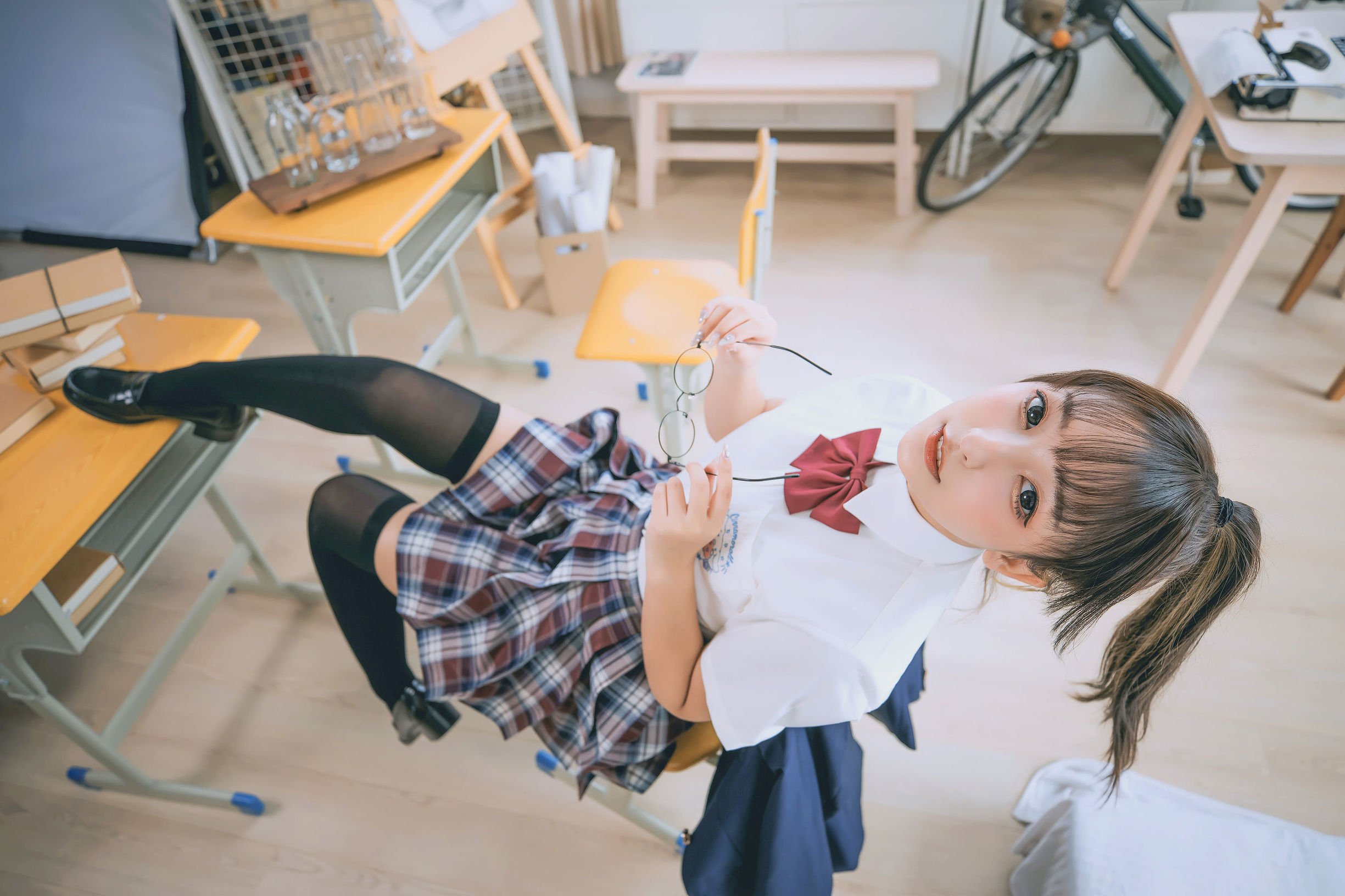 [COS福利] 萝莉神楽板真冬之数之歌-百合教室  第89张-《94零社区》