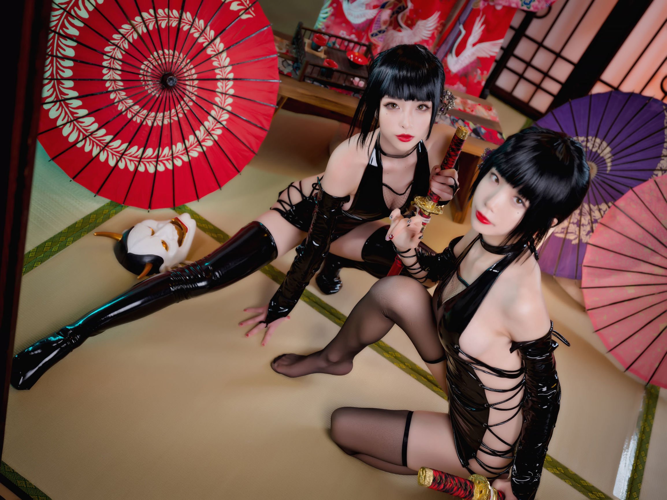 动漫博主水淼aqua&清水由乃 忍者双人  第1张-《94零社区》