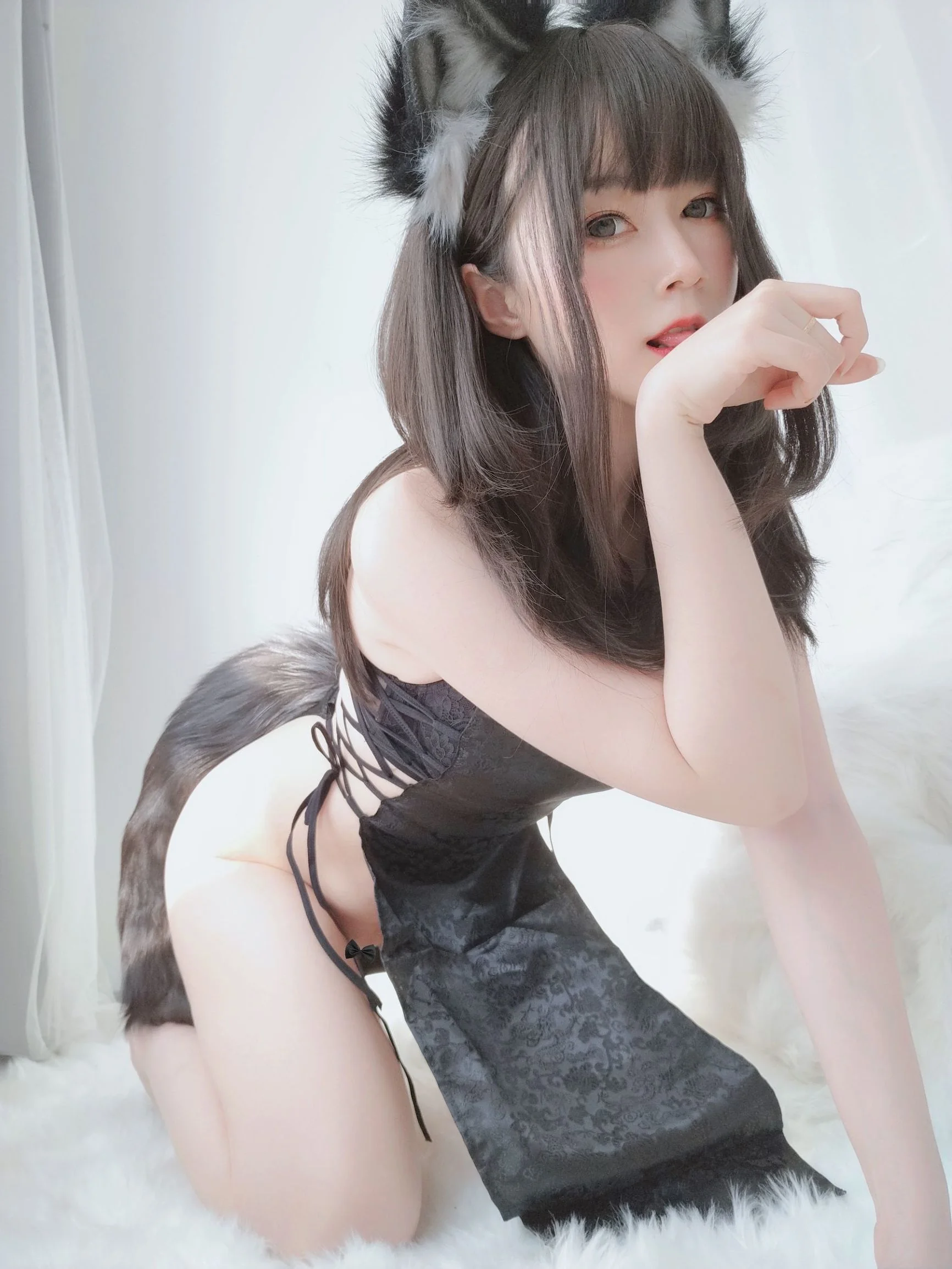 Coser小姐姐白银 小黑狼  第2张-《94零社区》