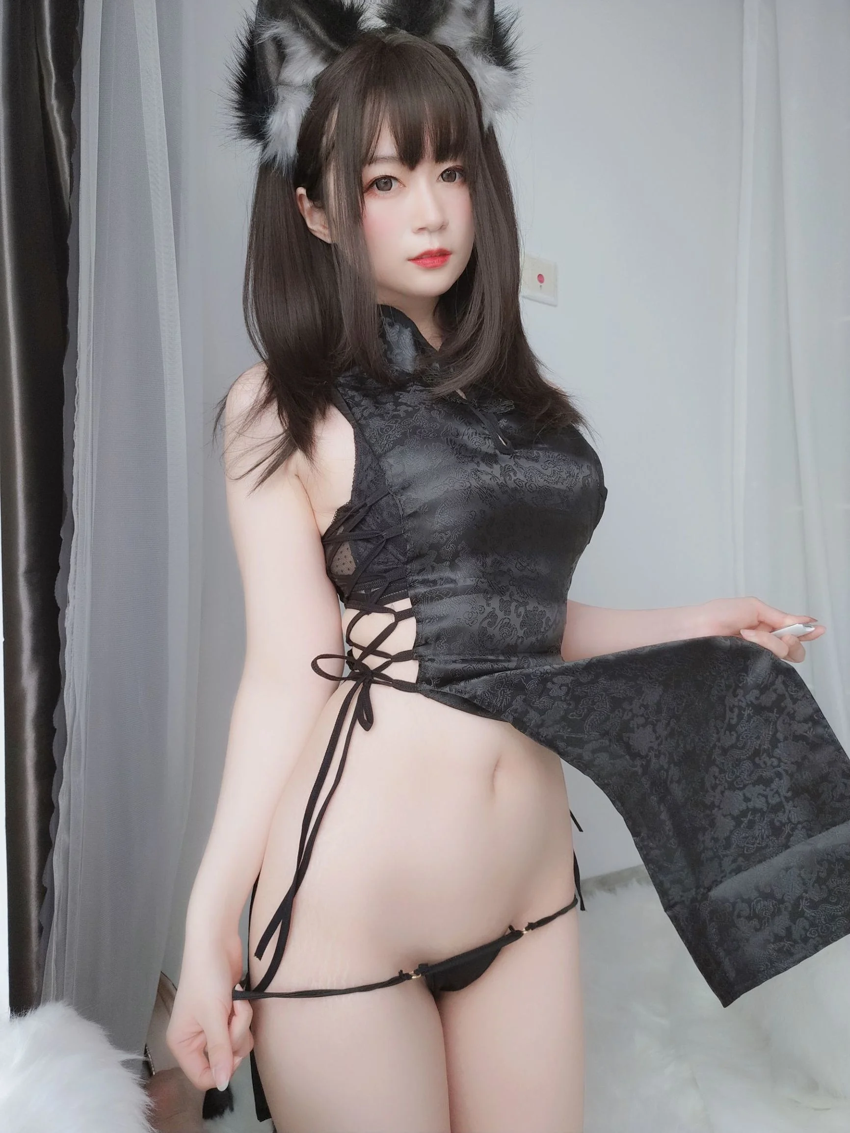 Coser小姐姐白银 小黑狼  第77张-《94零社区》