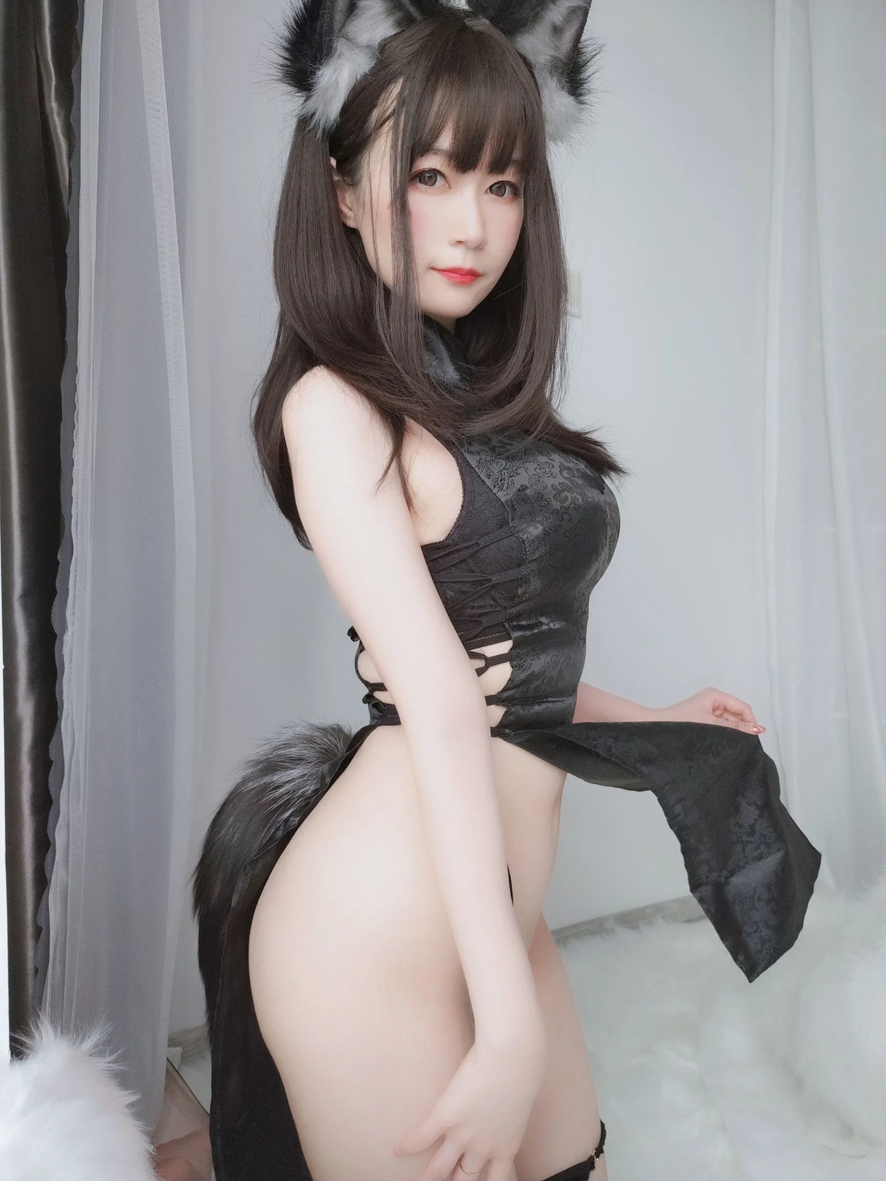 Coser小姐姐白银 小黑狼  第81张-《94零社区》