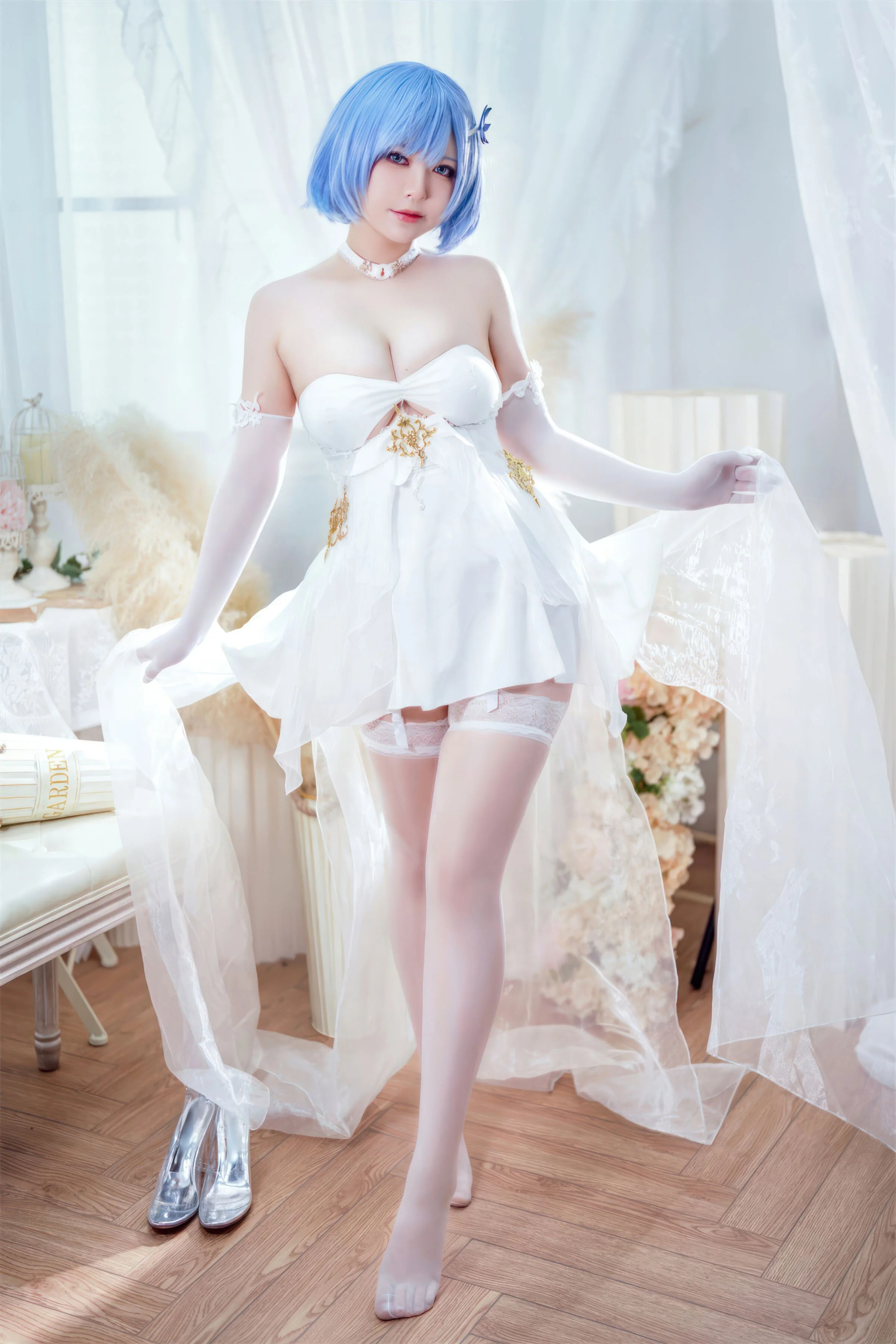 半半子 - 碧蓝航线 恰巴耶夫 白骑兵的旋律 礼服 64P  第26张-《94零社区》