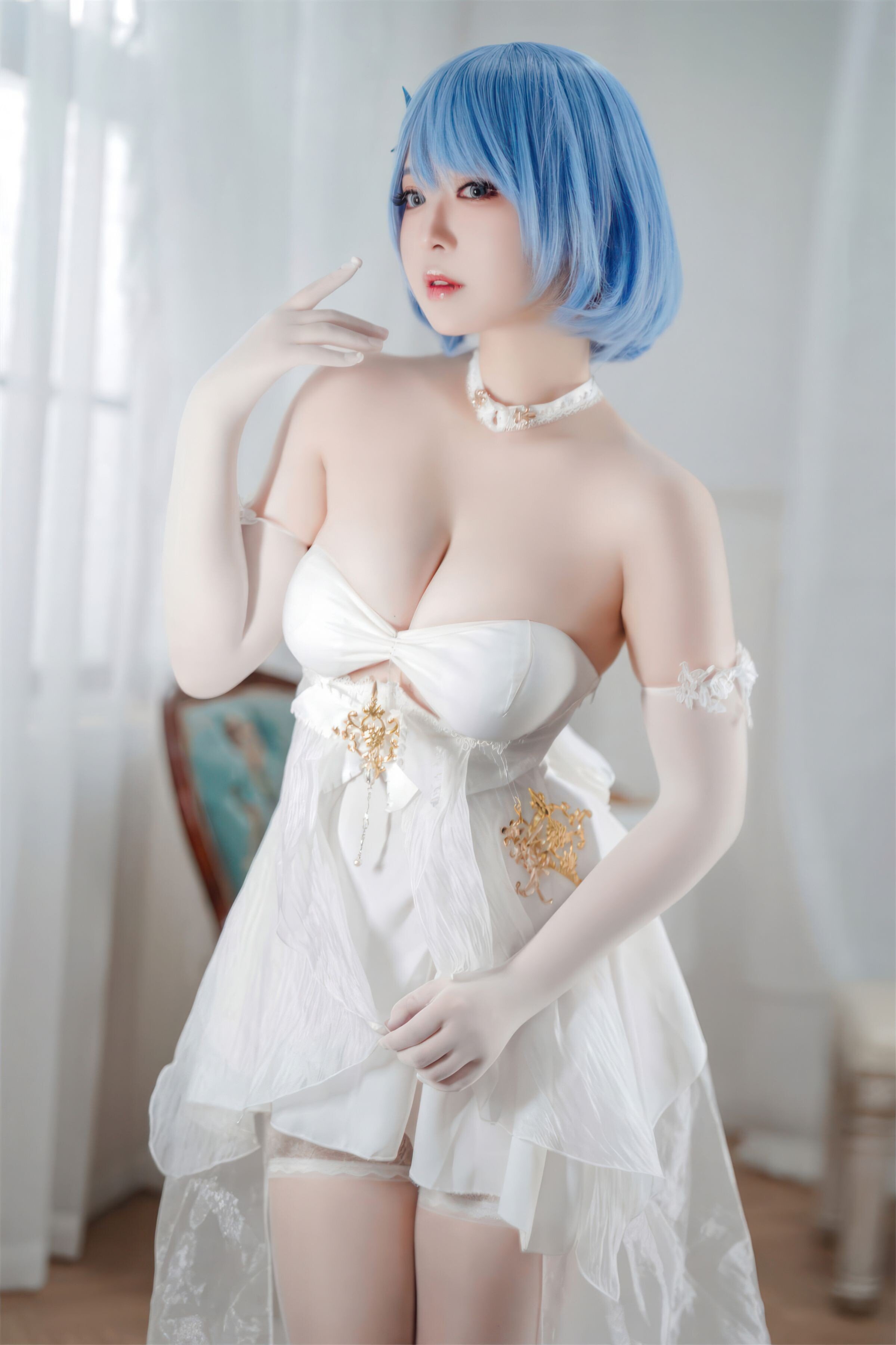 半半子 - 碧蓝航线 恰巴耶夫 白骑兵的旋律 礼服 64P  第51张-《94零社区》