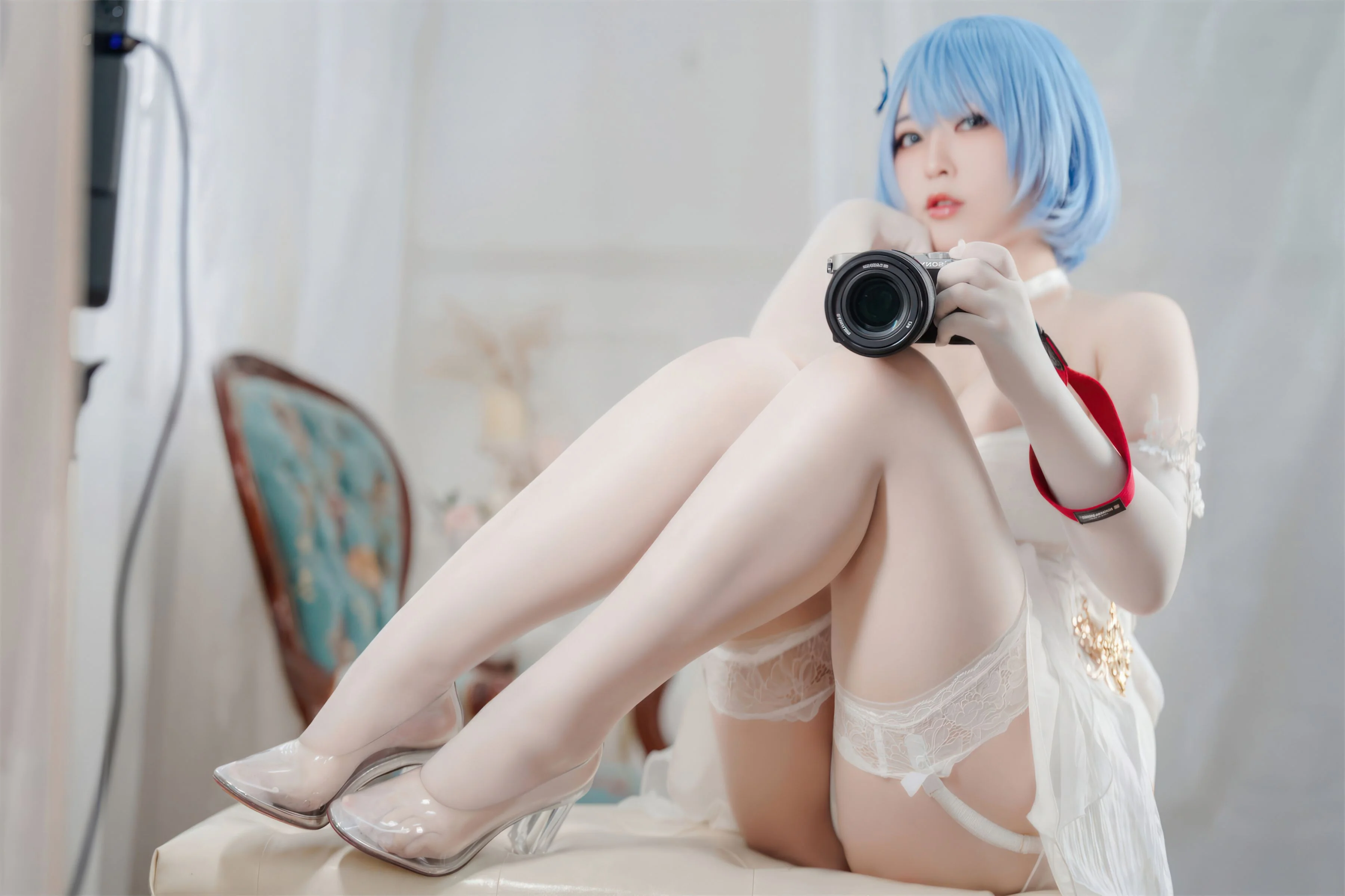 半半子 - 碧蓝航线 恰巴耶夫 白骑兵的旋律 礼服 64P  第53张-《94零社区》
