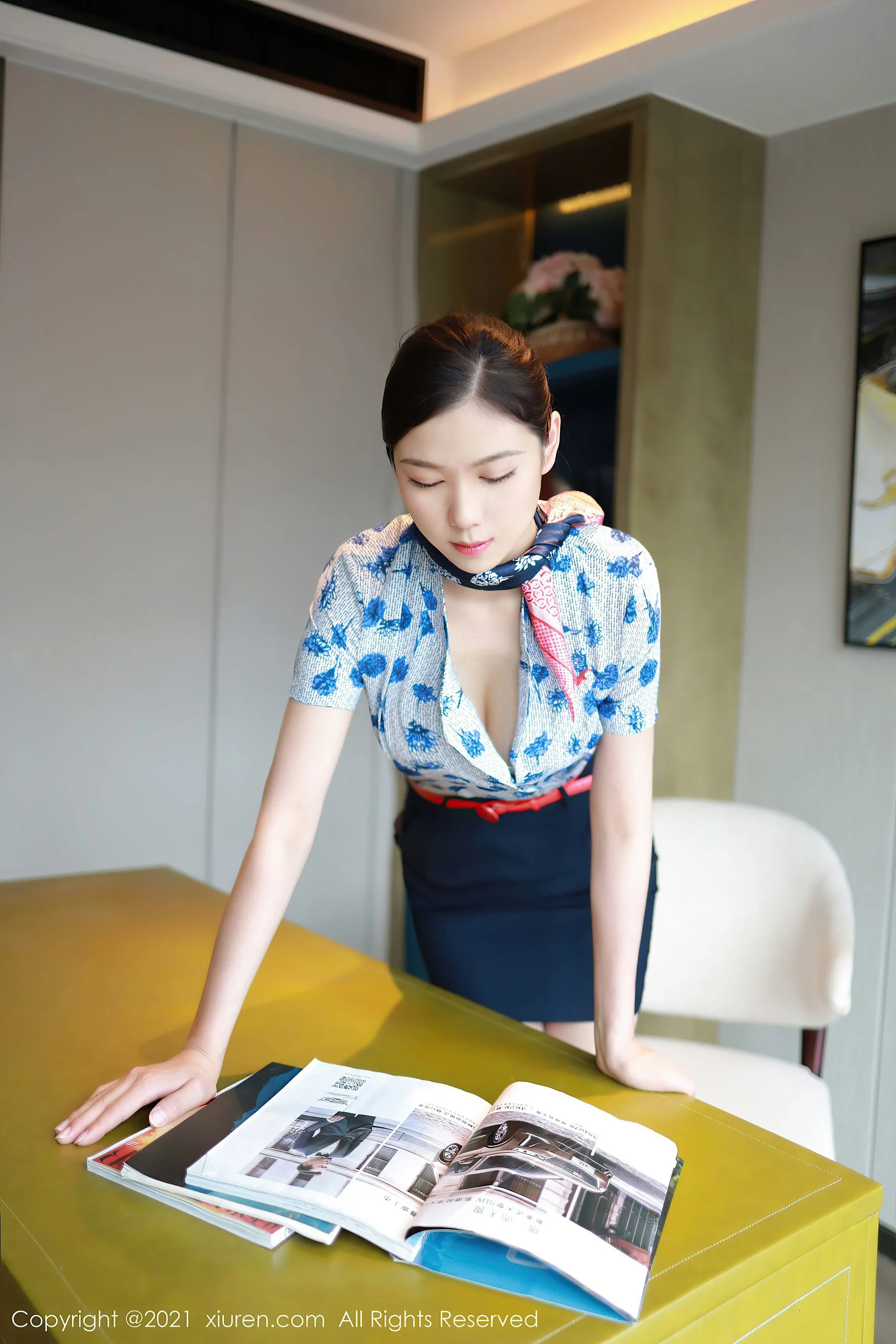 [秀人XiuRen] No.3687 李雅柔182CM  第4张-《94零社区》