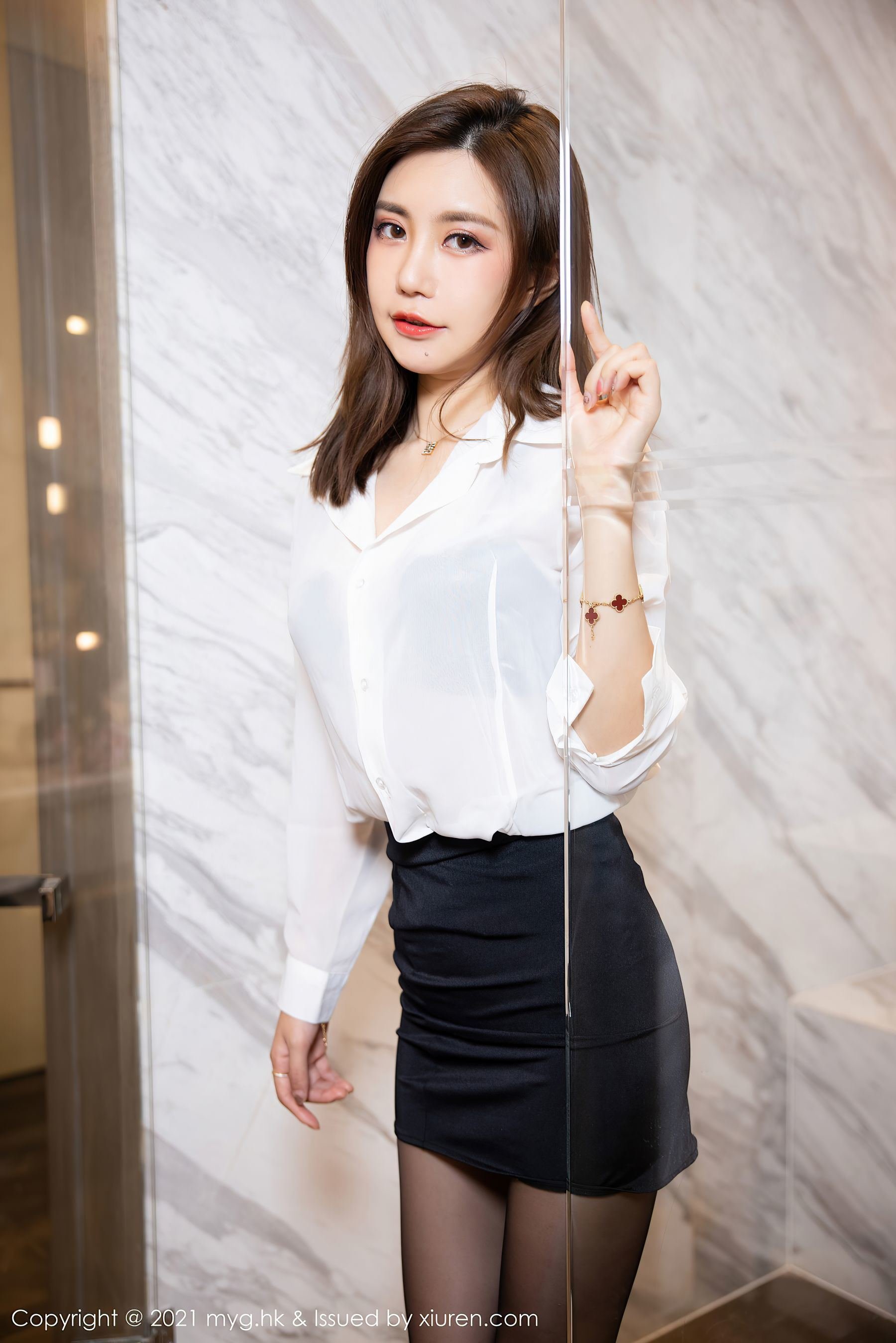 [美媛馆MyGirl] Vol.575 绮里嘉Carina  第37张-《94零社区》