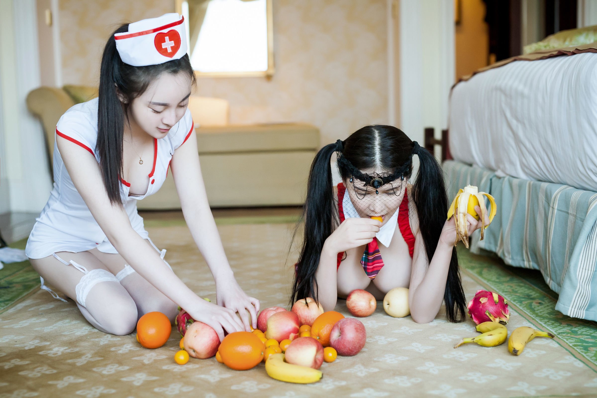 [网络美女] 推女郎李丽莎 姐妹水果系列  第14张-《94零社区》