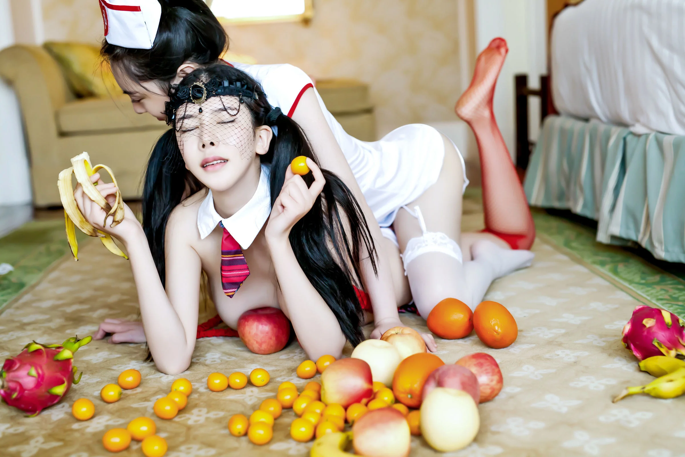 [网络美女] 推女郎李丽莎 姐妹水果系列  第16张-《94零社区》