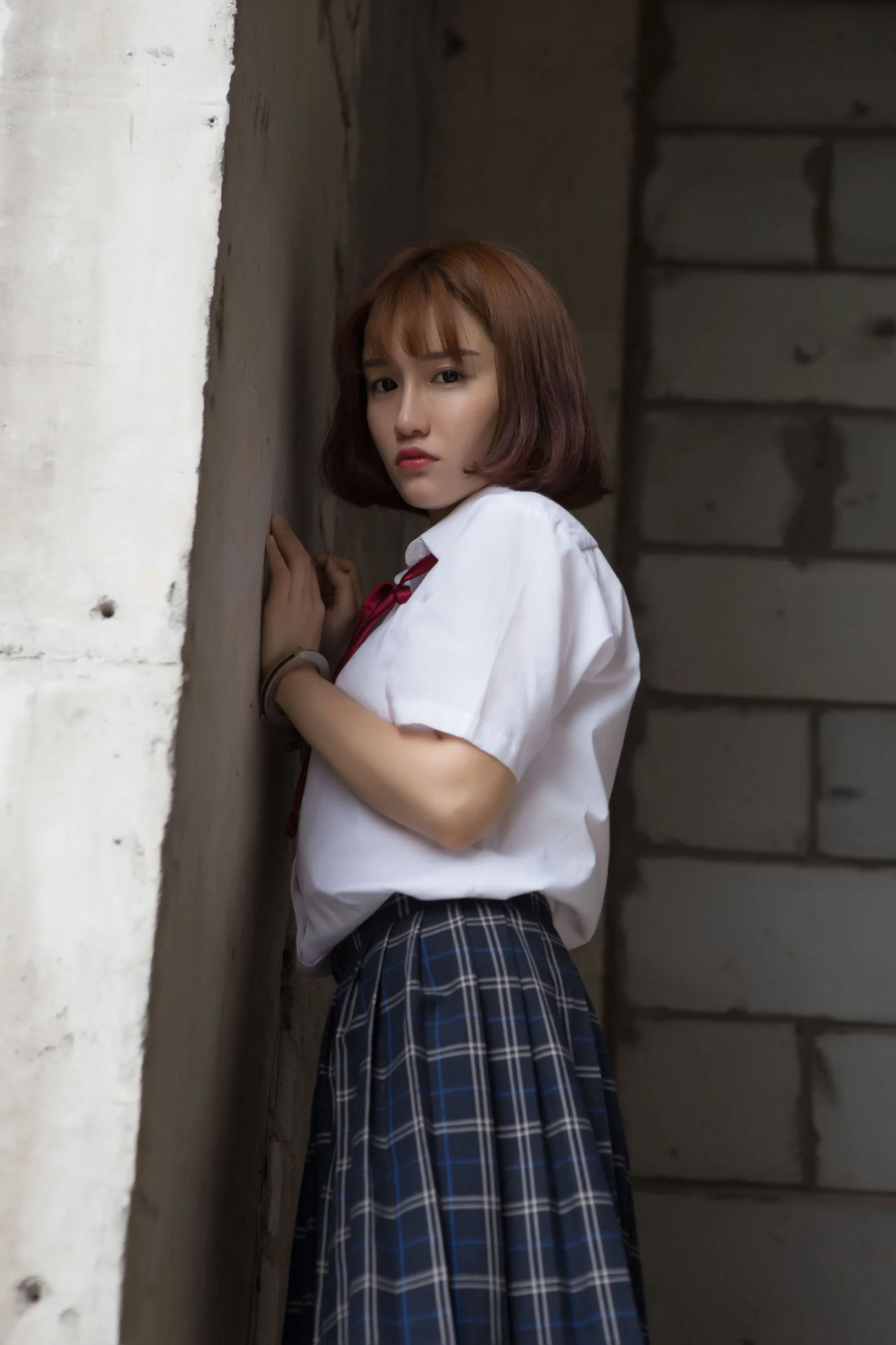 [网络美女] k8傲娇萌萌Vivian 学生装野外捆绑  第25张-《94零社区》