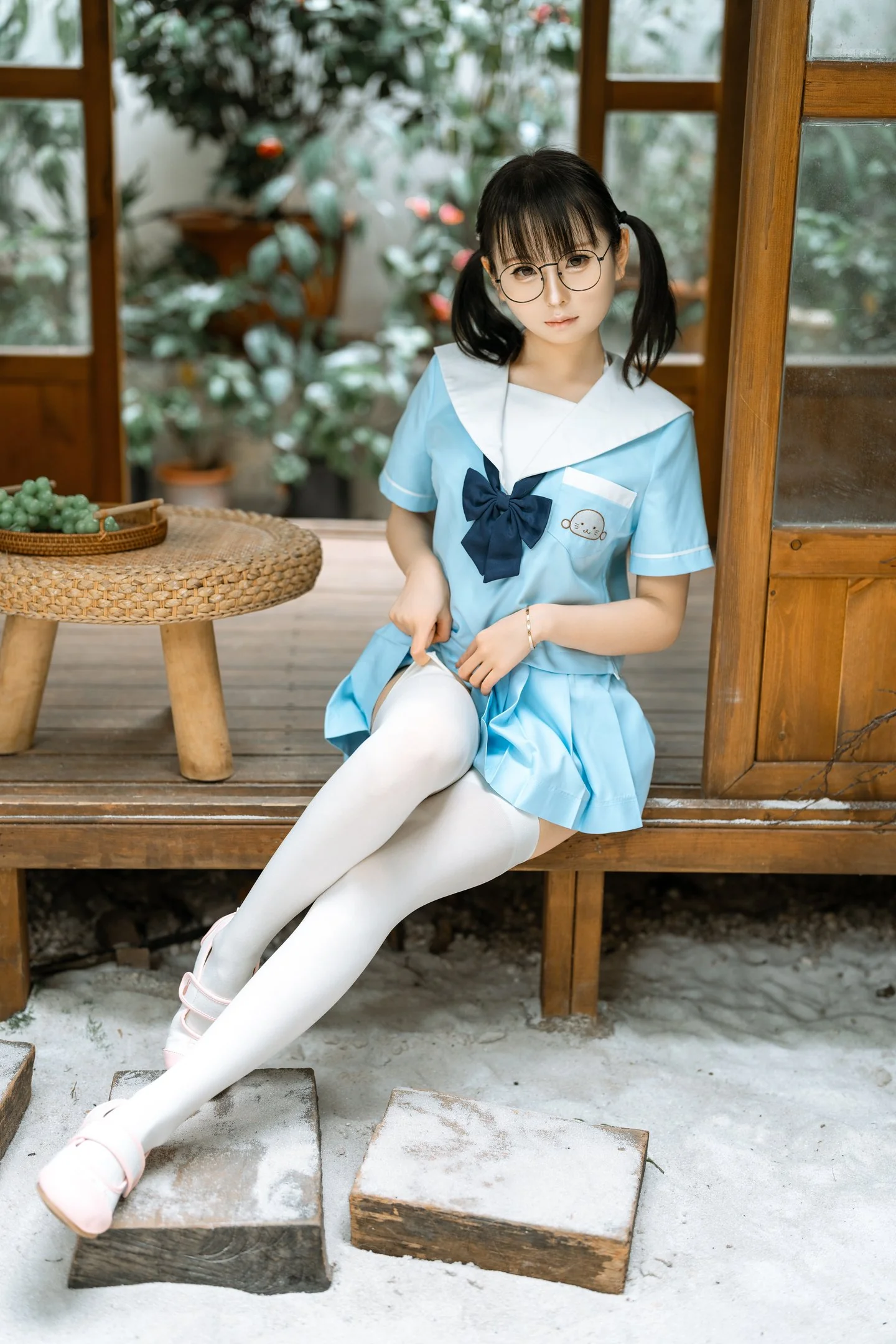 幼水铃衣 - 双马尾 79P1V  第4张-《94零社区》