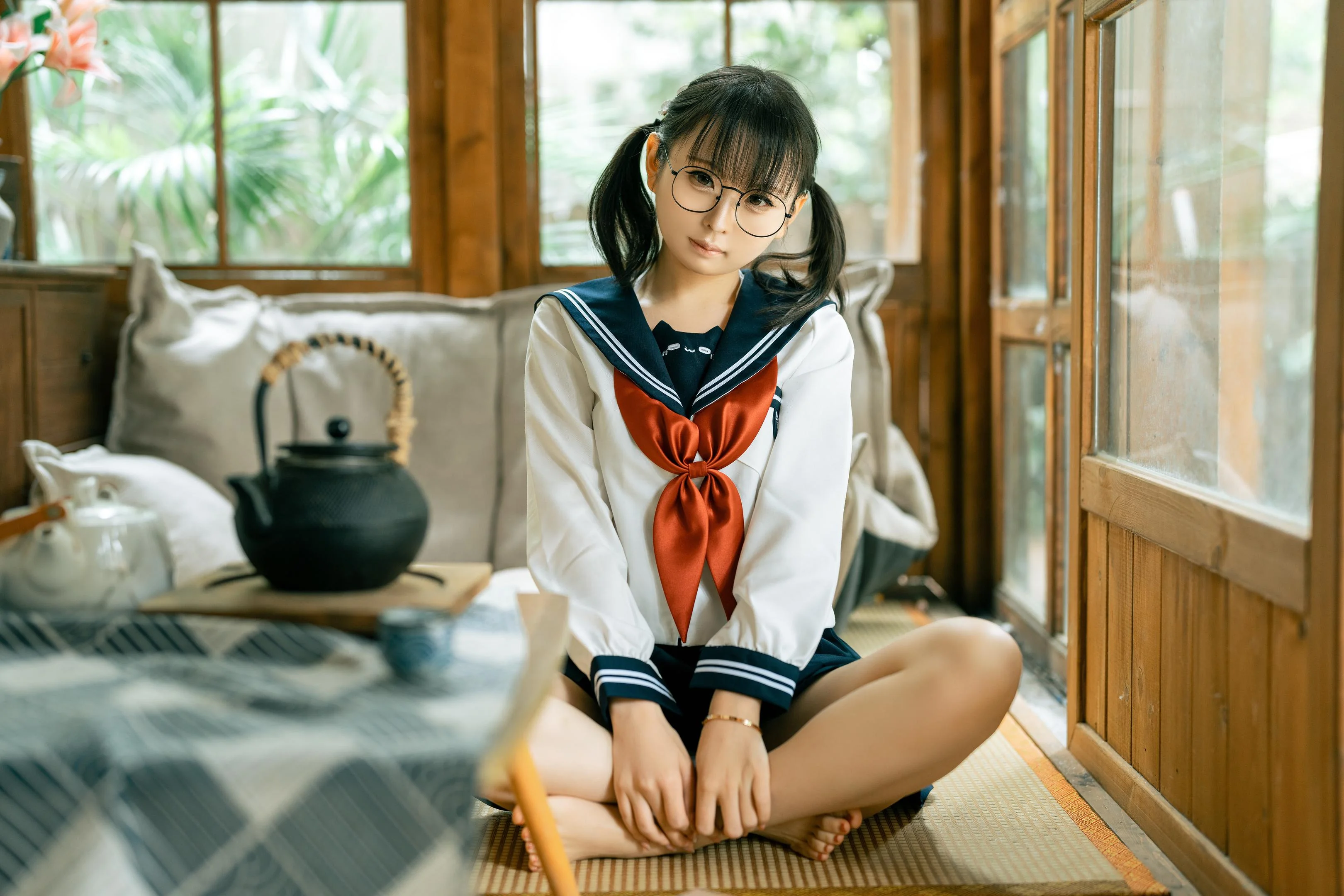 幼水铃衣 - 双马尾 79P1V  第11张-《94零社区》